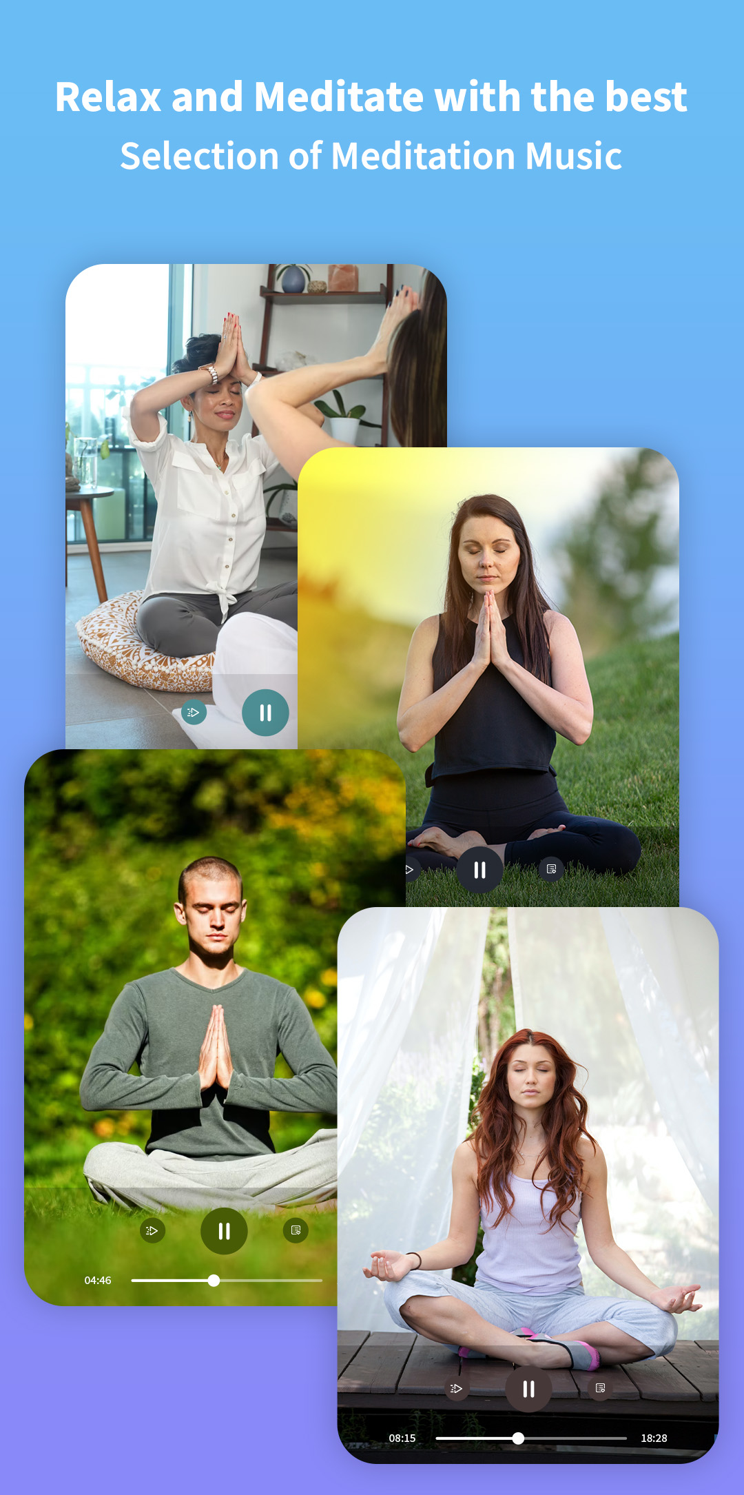 اسکرین شات 3 برنامه SleepEase: Meditation & Sleep