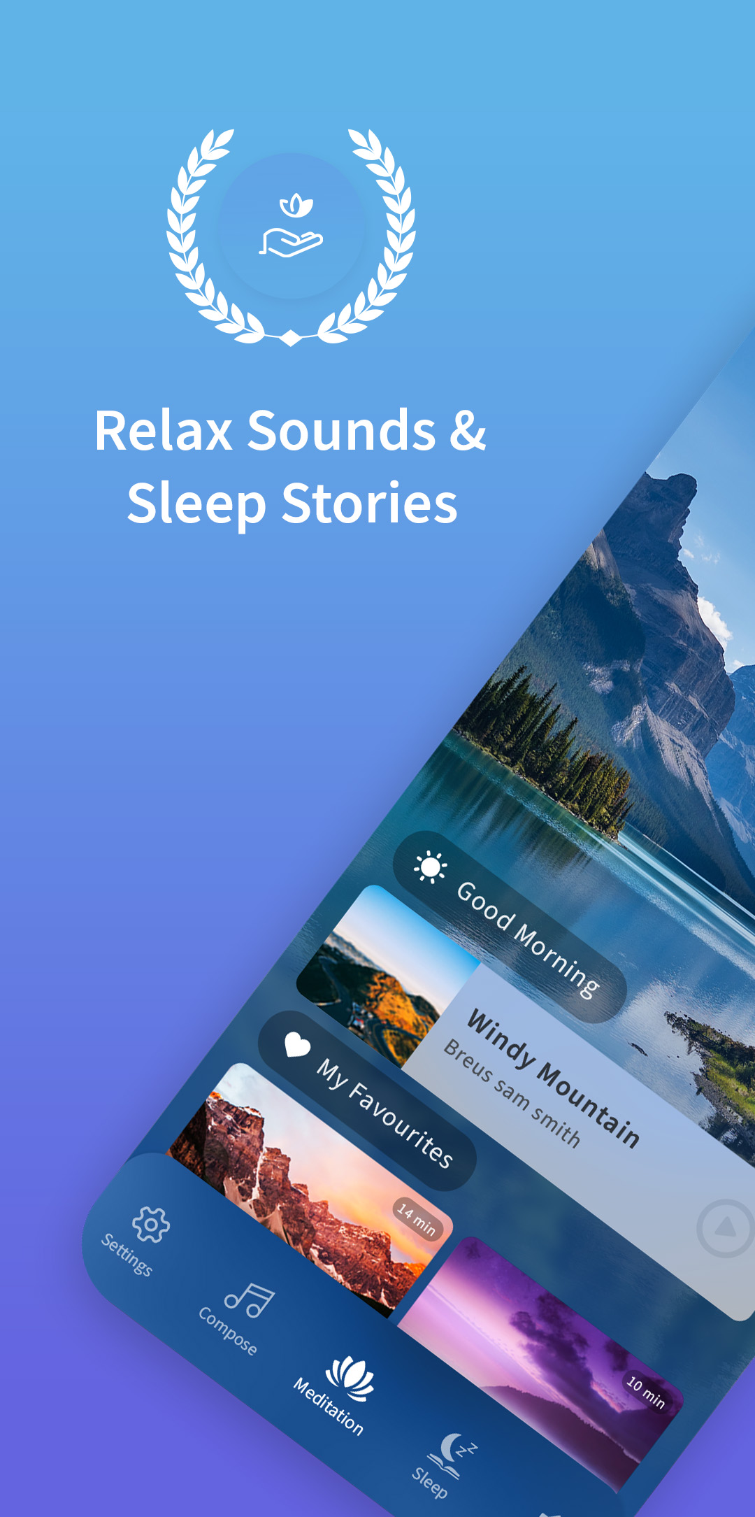 اسکرین شات 1 برنامه SleepEase: Meditation & Sleep