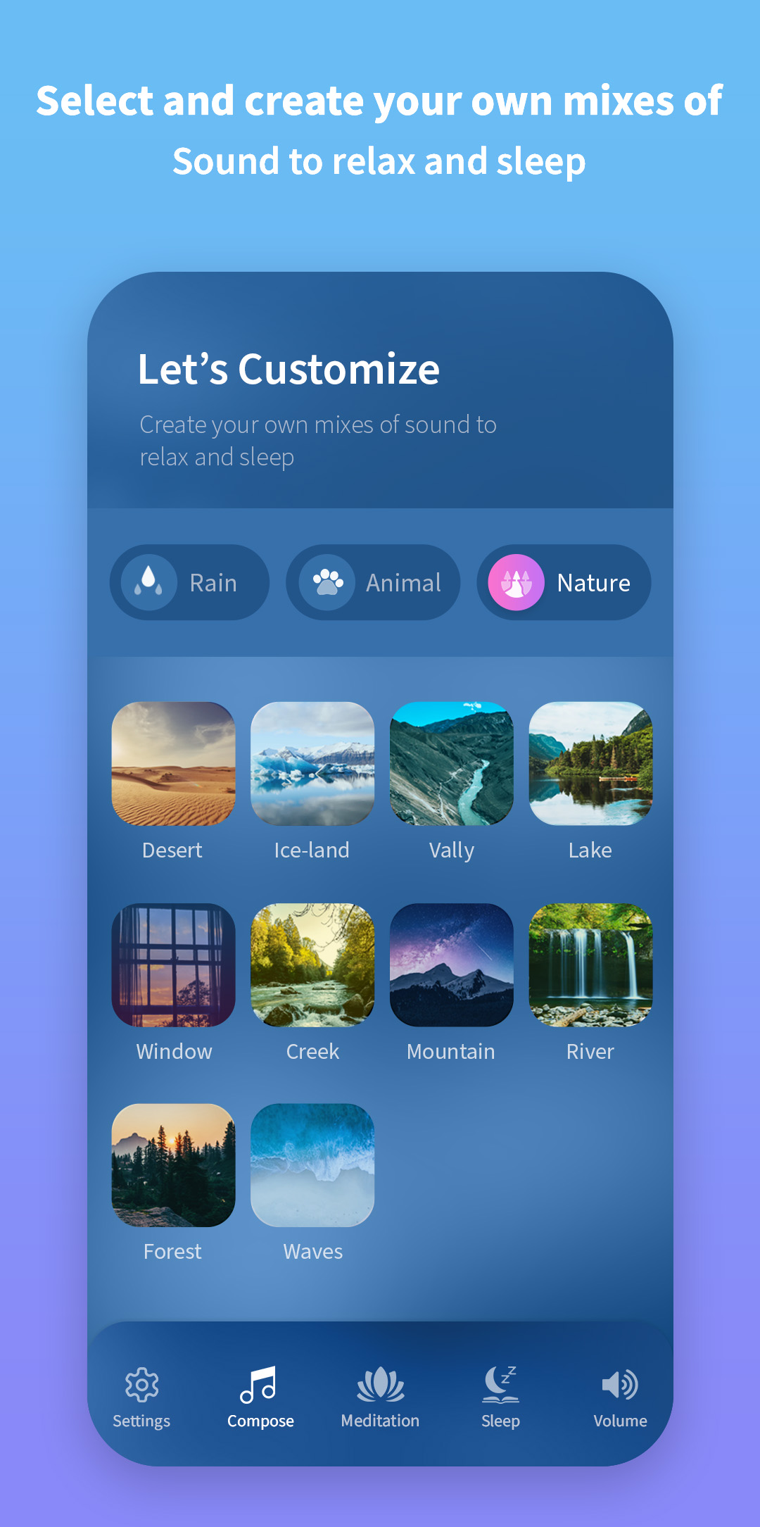 اسکرین شات 6 برنامه SleepEase: Meditation & Sleep
