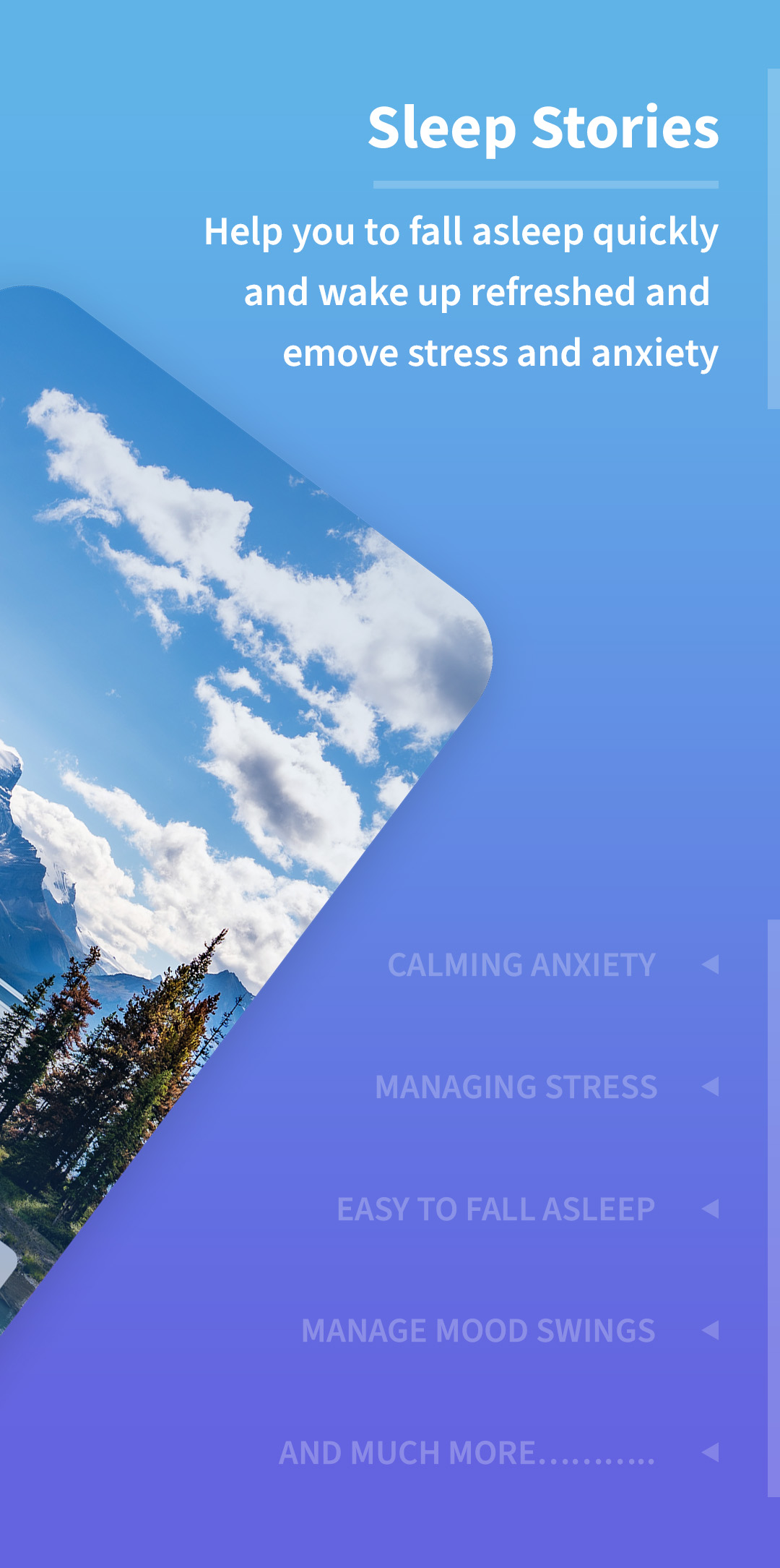 اسکرین شات 2 برنامه SleepEase: Meditation & Sleep