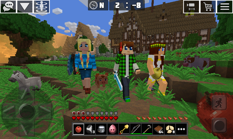 اسکرین شات 1 بازی Mine Block Craft PlanetofCubes