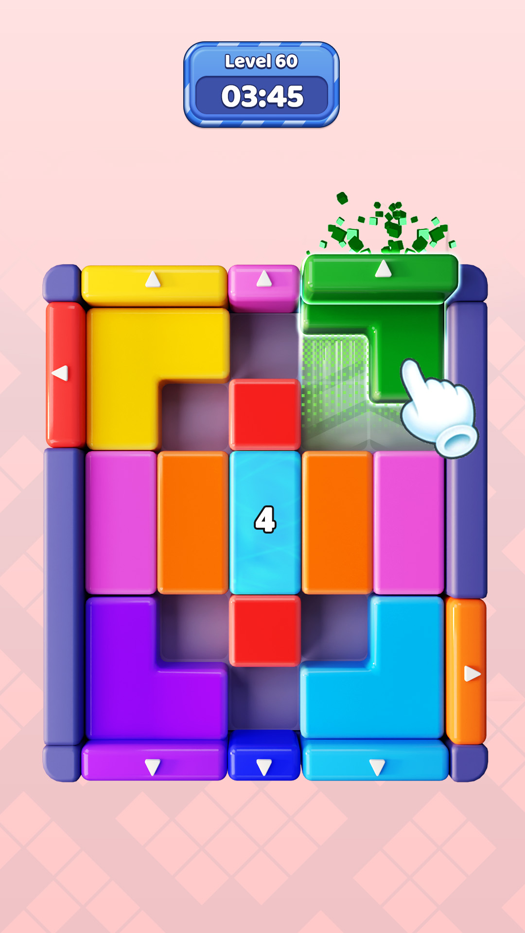 اسکرین شات 1 بازی Slide Jam: Block Puzzle