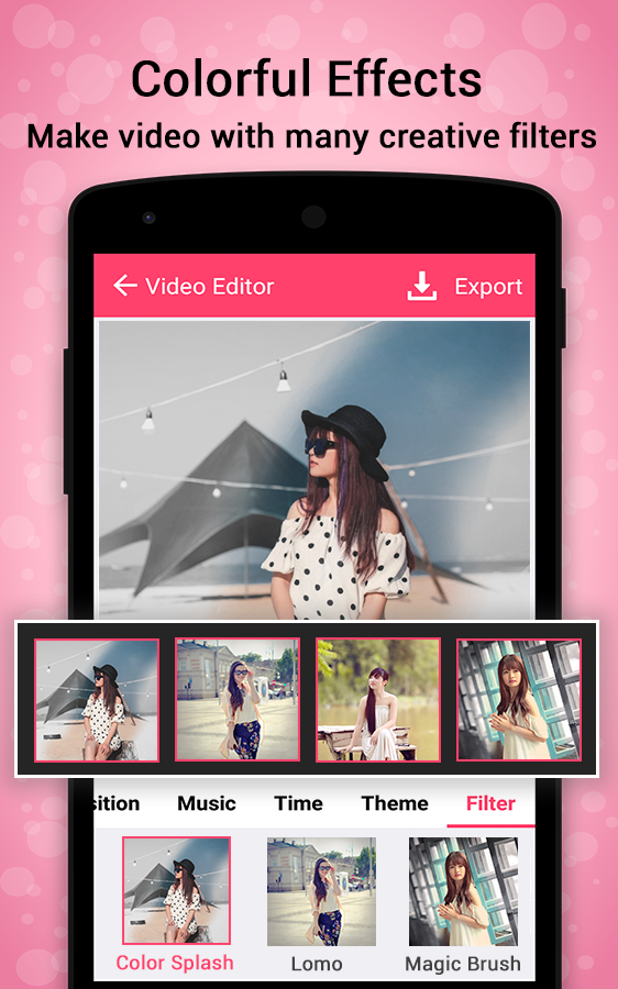 اسکرین شات 5 برنامه Music Video Maker