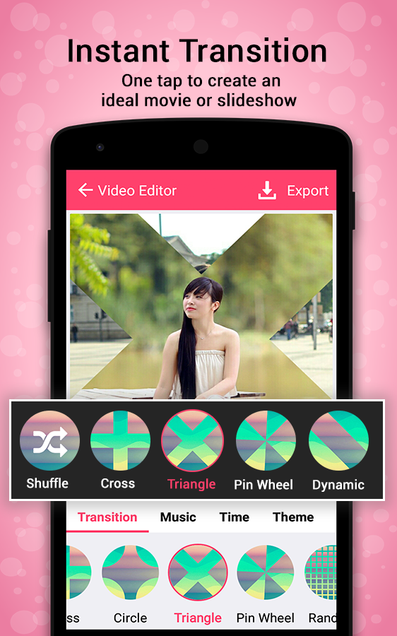 اسکرین شات 2 برنامه Music Video Maker