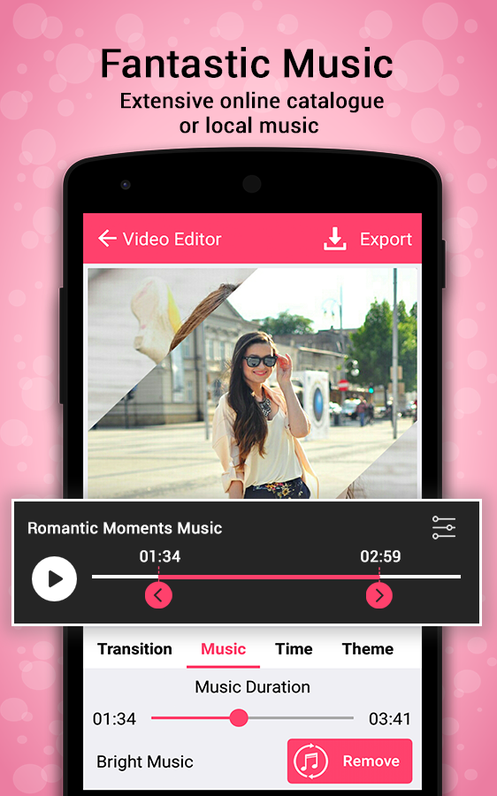 اسکرین شات 3 برنامه Music Video Maker