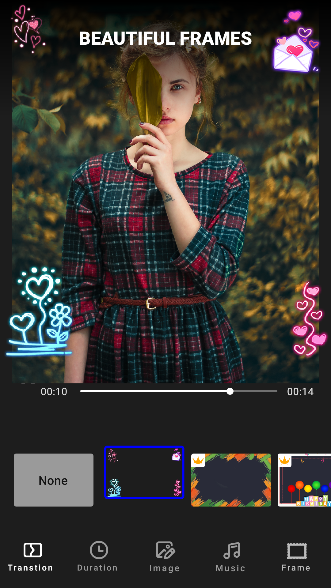 اسکرین شات 5 برنامه Photo video maker with Music