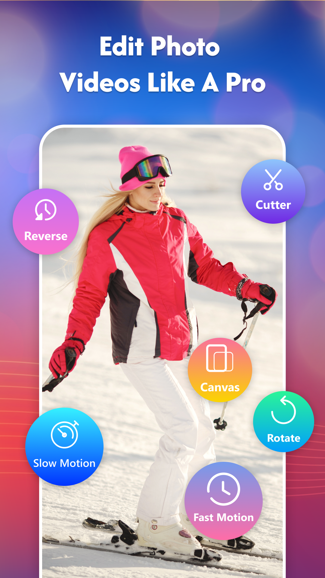 اسکرین شات 2 برنامه Photo Video Slideshow maker