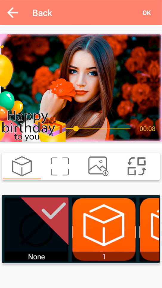 اسکرین شات 4 برنامه Photo Video Maker with Music