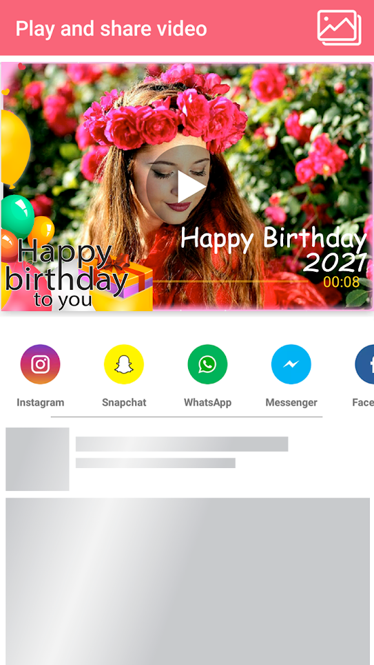 اسکرین شات 1 برنامه Photo Video Maker with Music