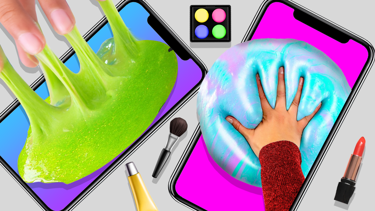 اسکرین شات 4 بازی Makeup Slime - Relaxing Games