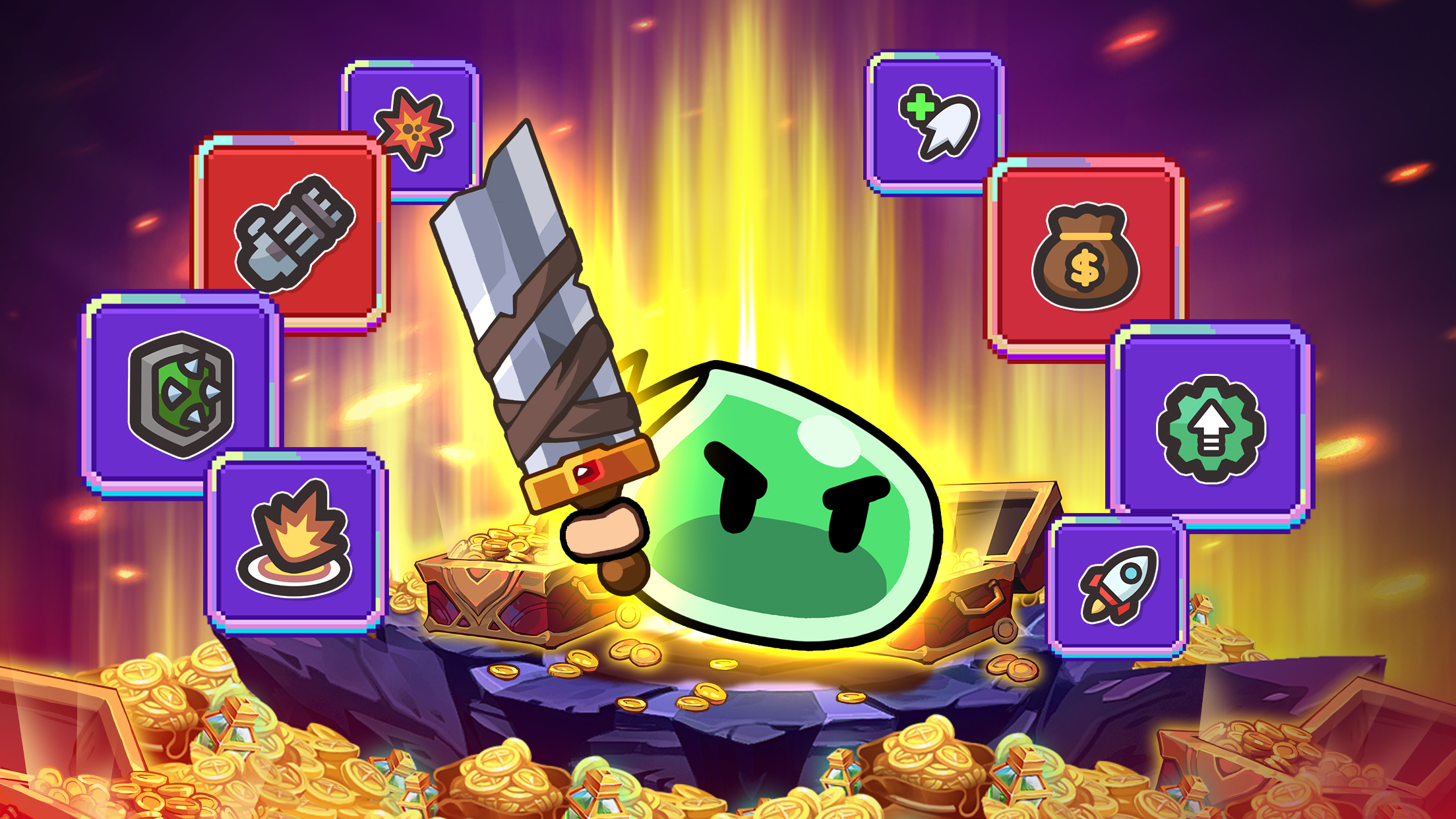 اسکرین شات 2 بازی Slime Survivor: Idle RPG Games