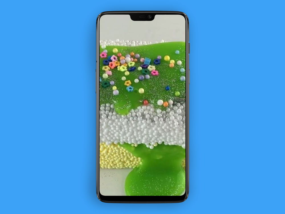 اسکرین شات 2 برنامه Slime Fluffy Wallpaper