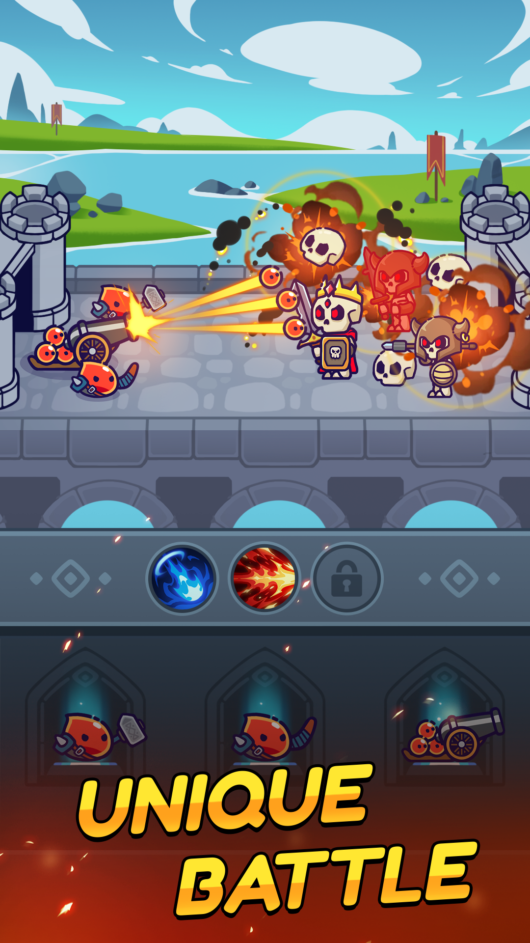 اسکرین شات 1 بازی Slime Warrior: Age of War