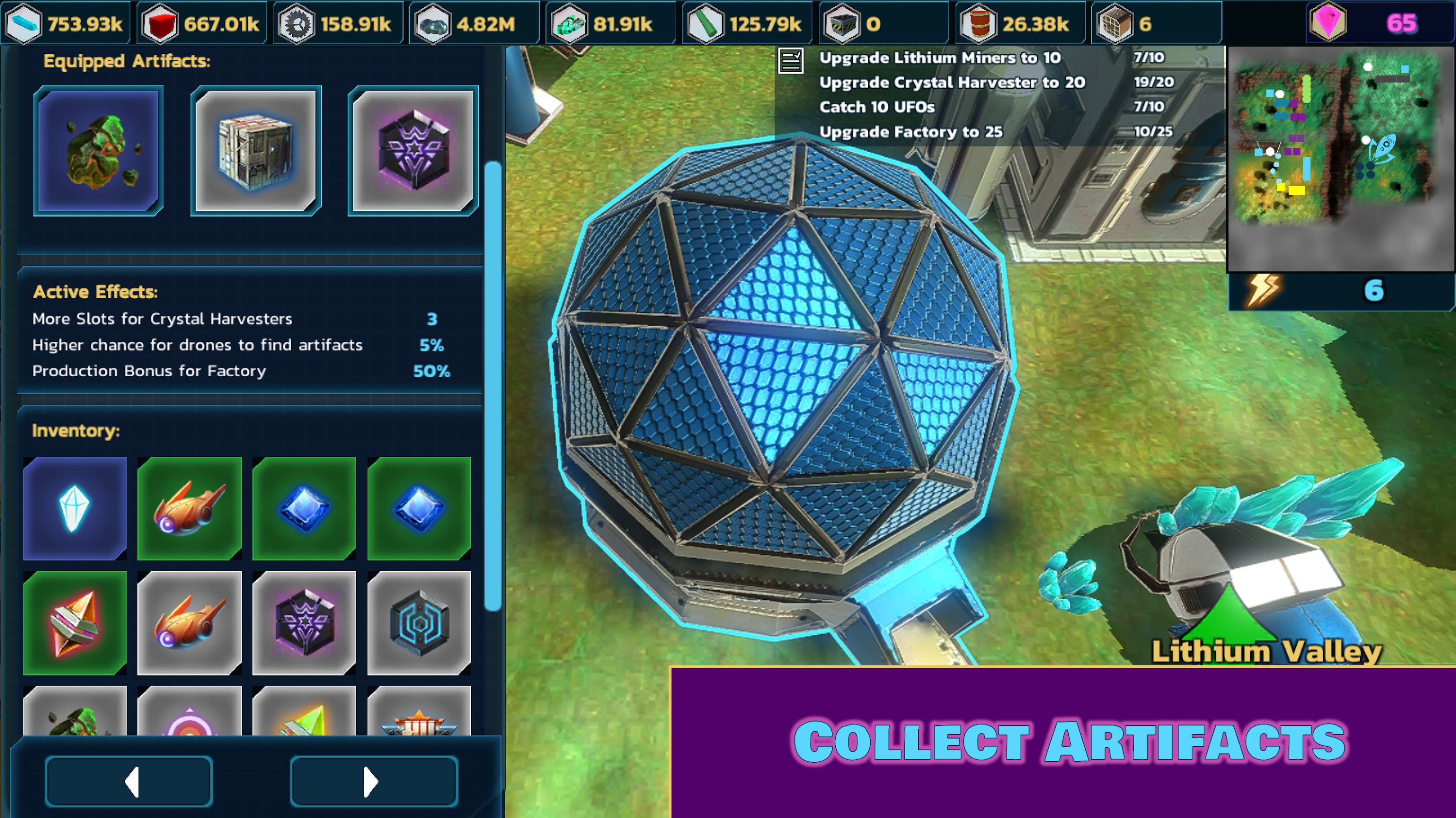 اسکرین شات 4 بازی Idle Space Mining
