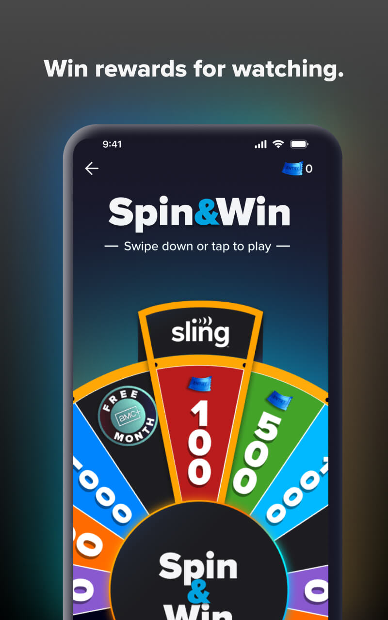 اسکرین شات 8 برنامه Sling: Live TV + Freestream