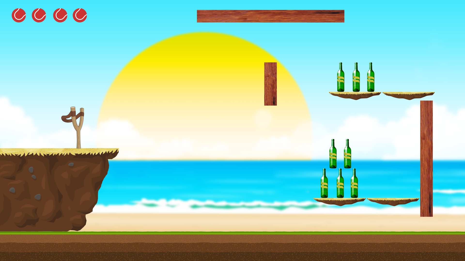 اسکرین شات 4 بازی Hit Bottles Knock Down 2