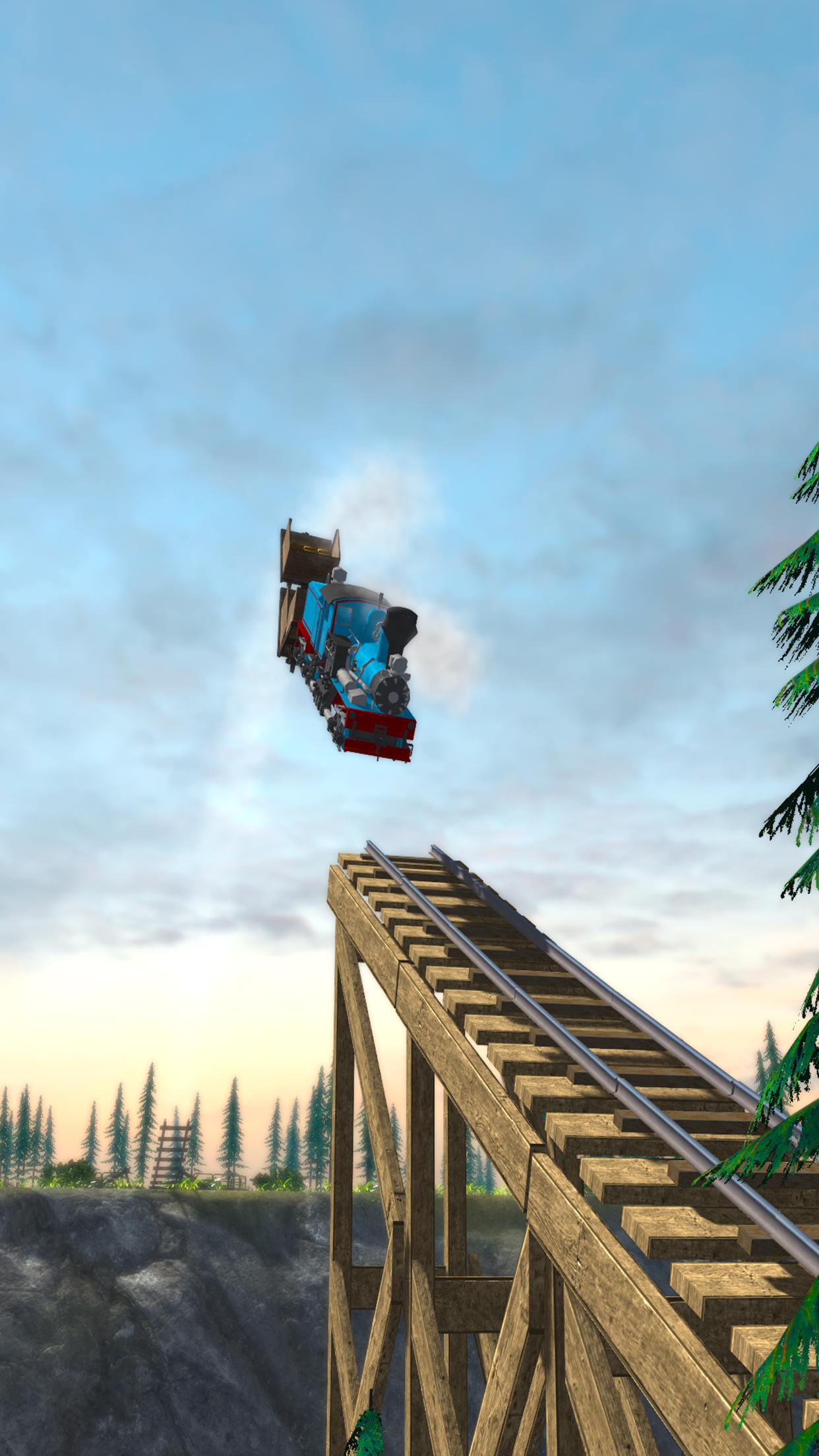 اسکرین شات 2 بازی Slingshot Train