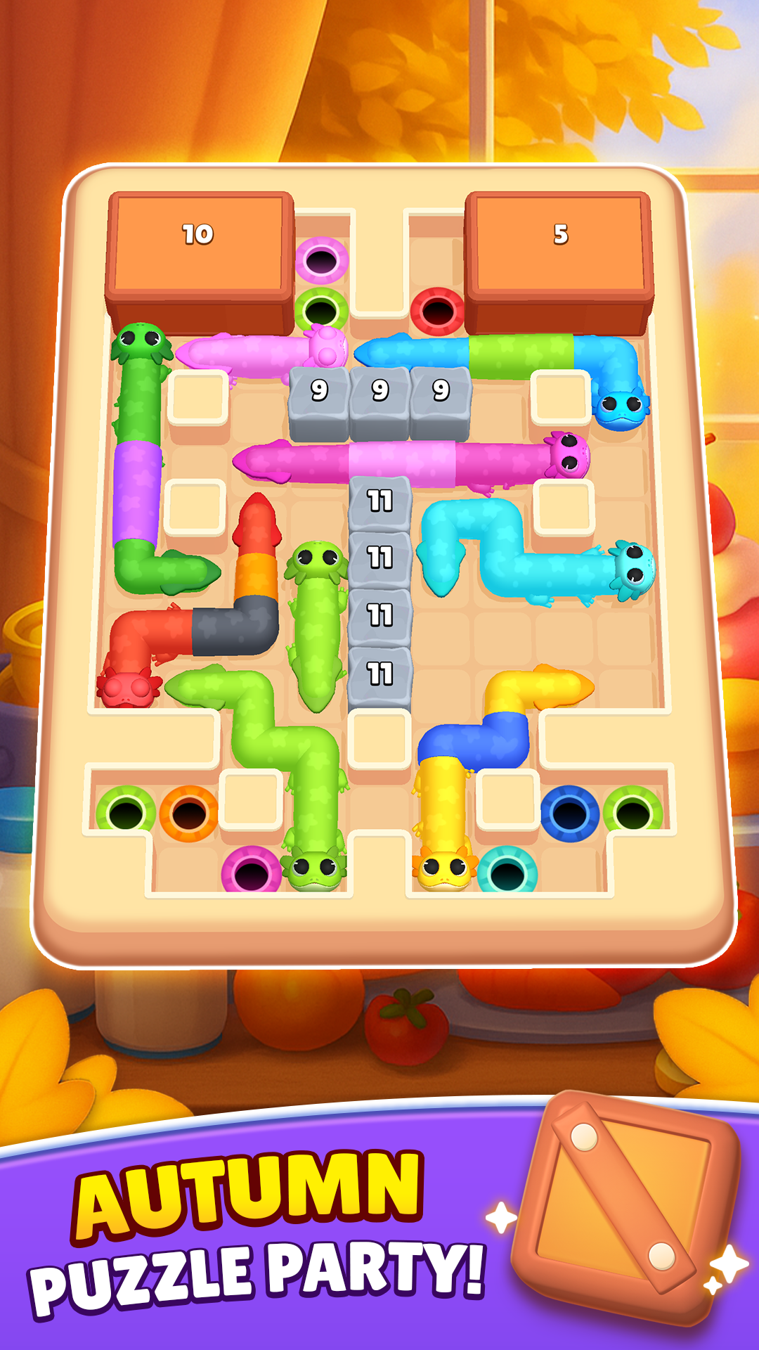 اسکرین شات 5 بازی Slither In