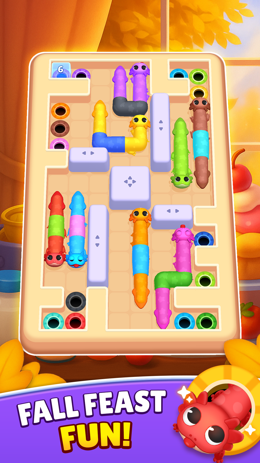 اسکرین شات 3 بازی Slither In