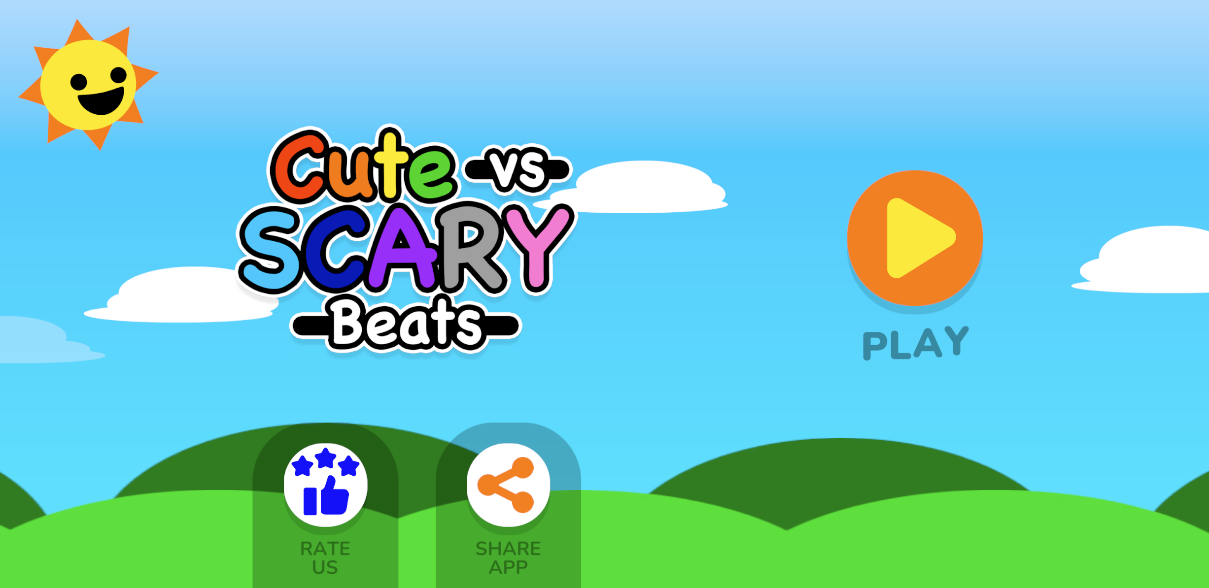 اسکرین شات 1 بازی Cute vs Scary Beats