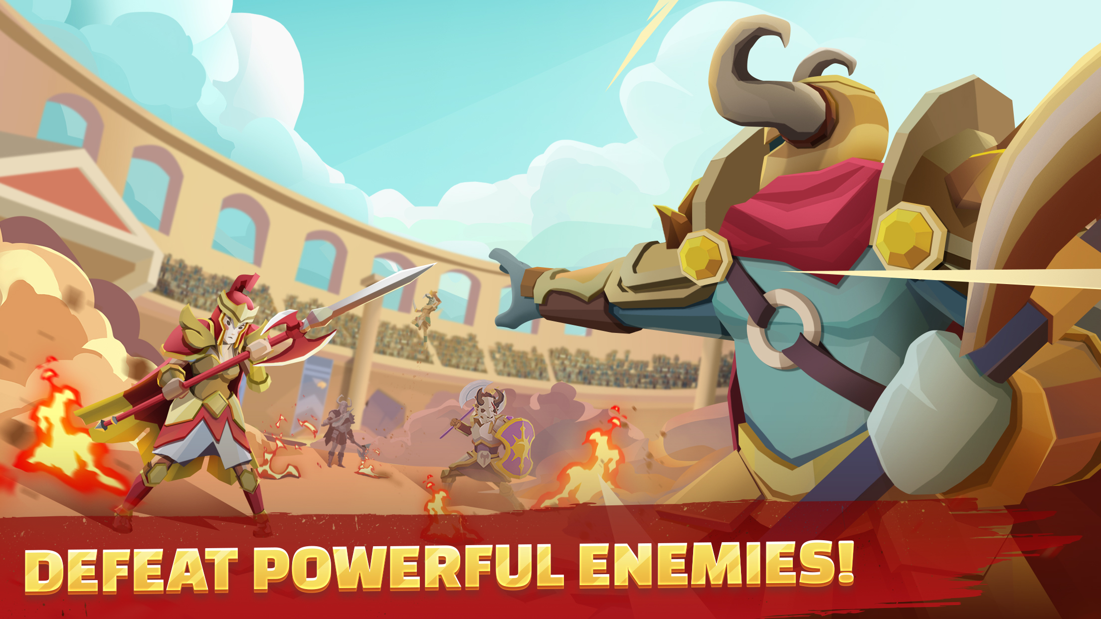 اسکرین شات 3 بازی Gladiators Arena: Idle Tycoon