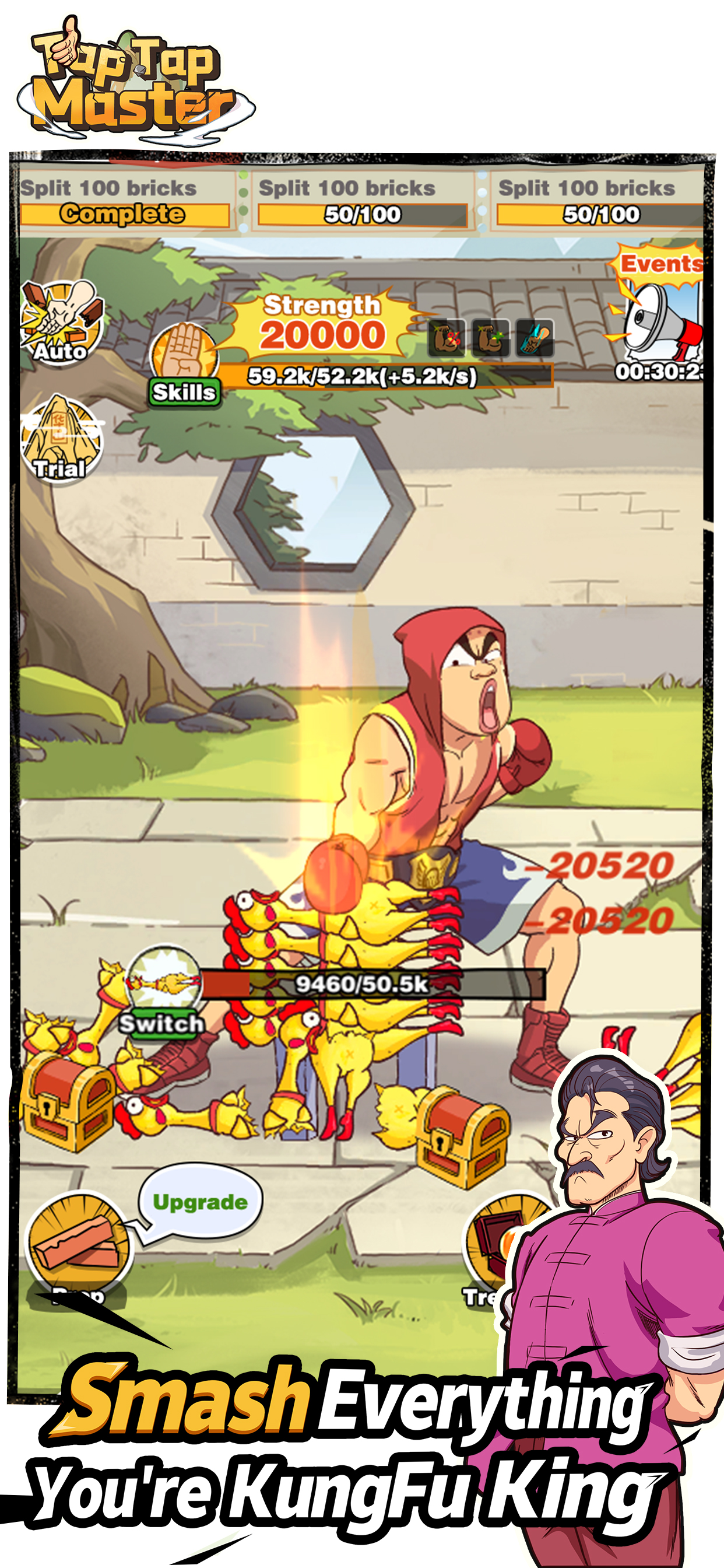 اسکرین شات 3 بازی Tap Tap Master: Auto Clicker