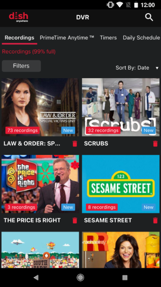 اسکرین شات 3 برنامه DISH Anywhere