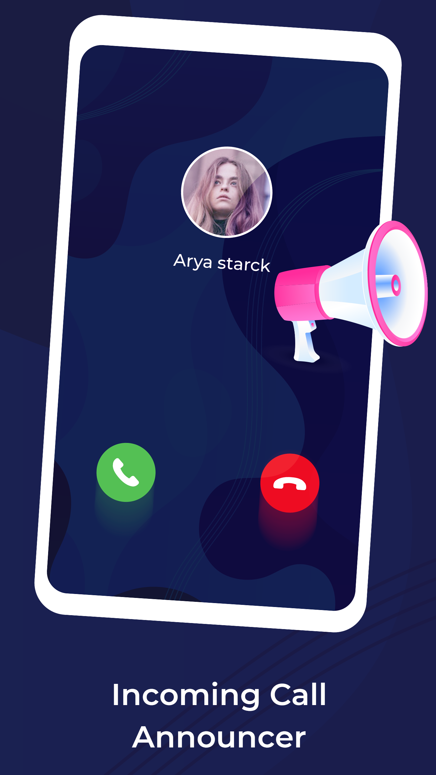 اسکرین شات 3 برنامه Voice Announcer