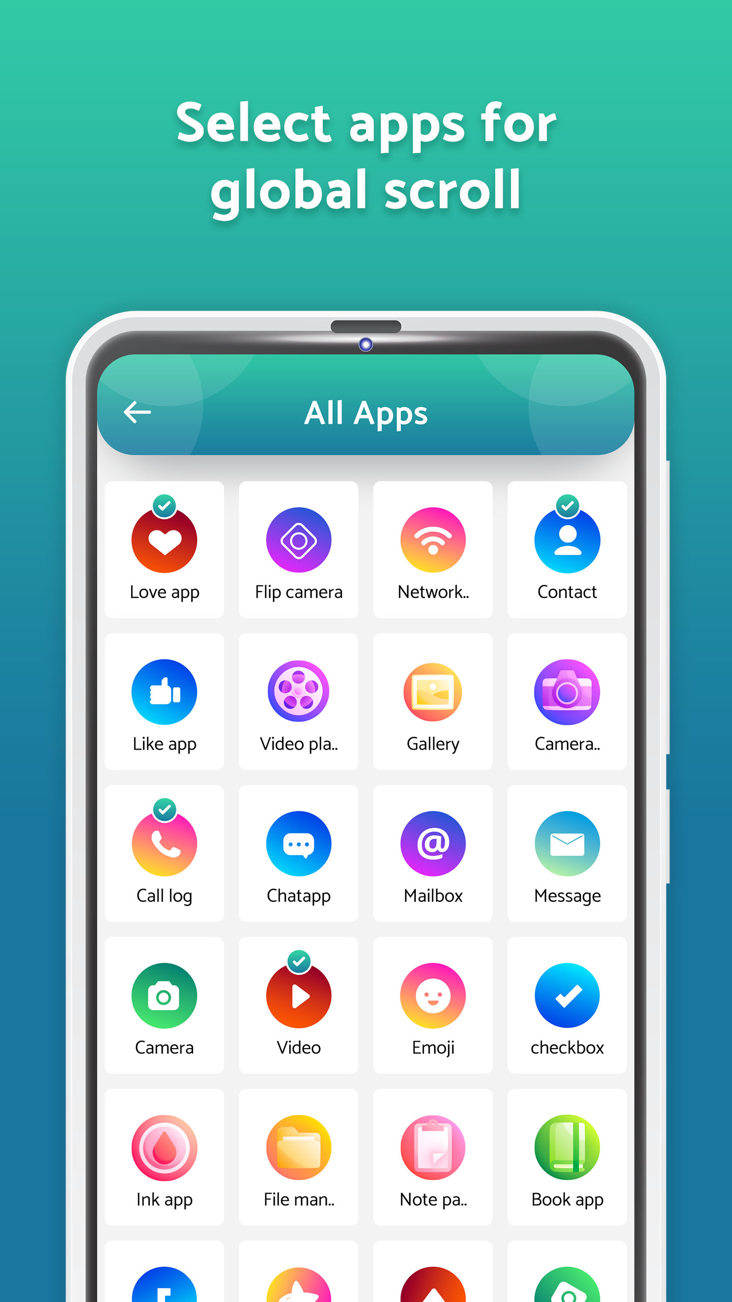 اسکرین شات 6 برنامه Automatic Scroll