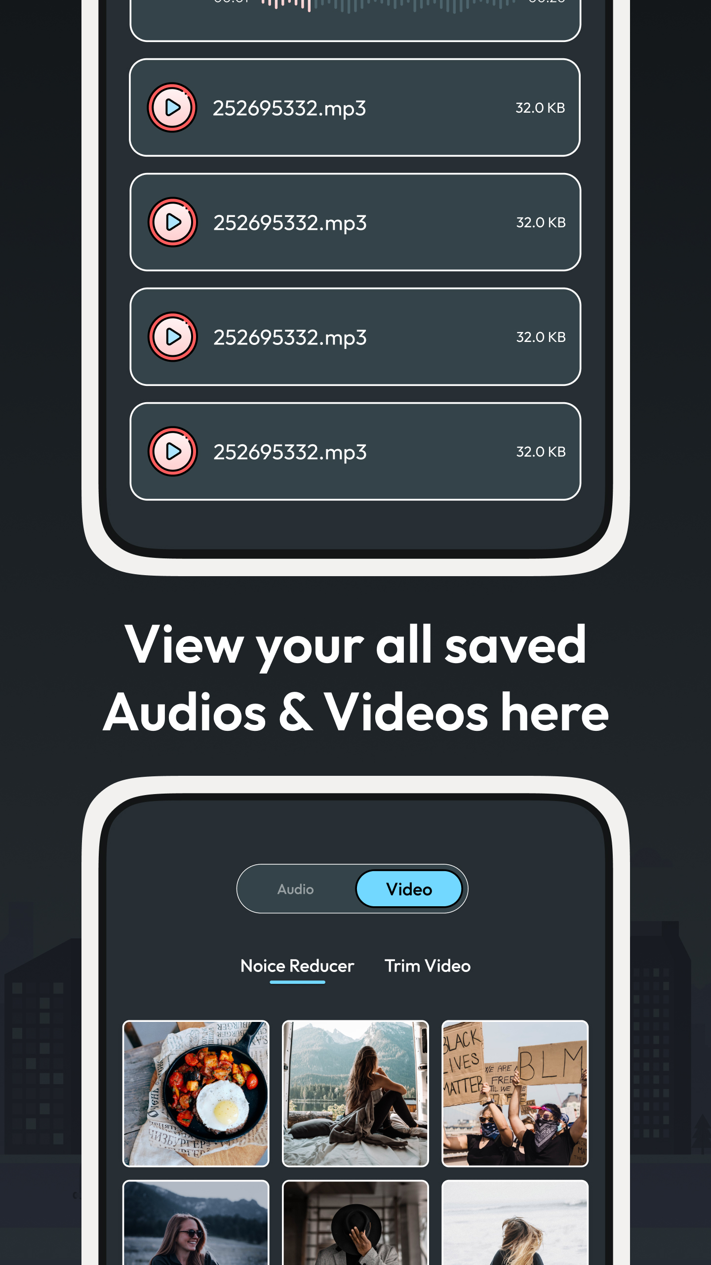 اسکرین شات 7 برنامه Noise Reducer: Better Sound