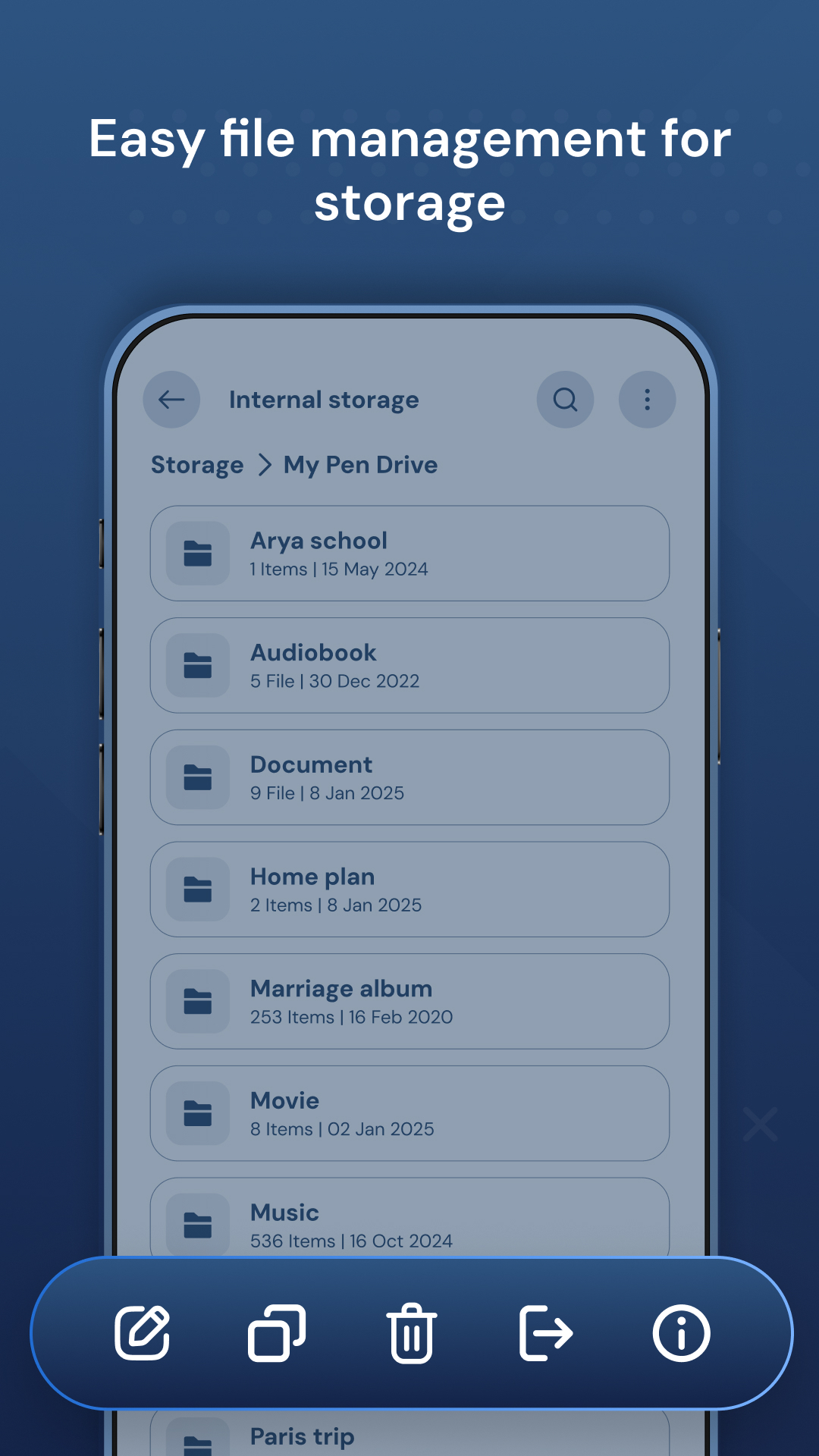 اسکرین شات 6 برنامه OTG Checker & File Manager