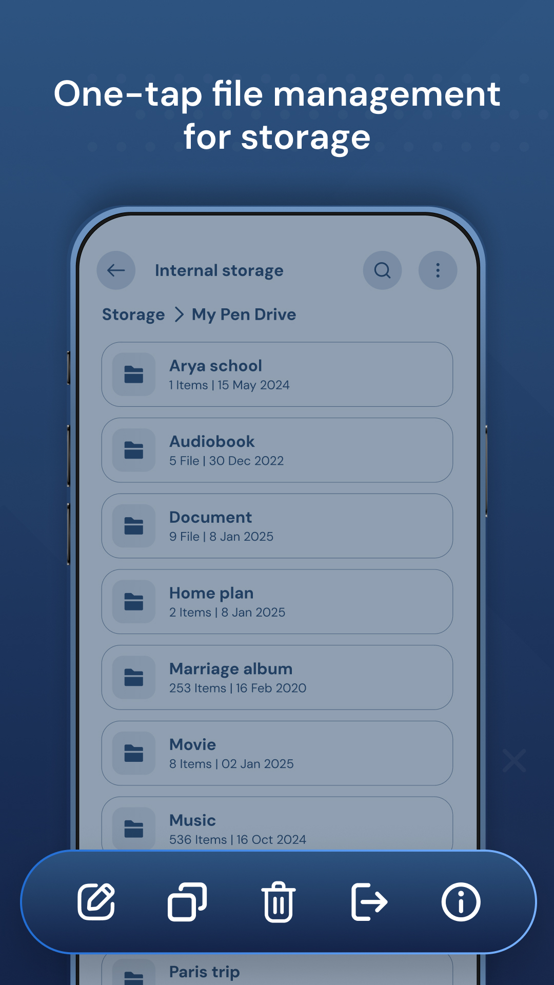اسکرین شات 5 برنامه OTG Checker & File Manager