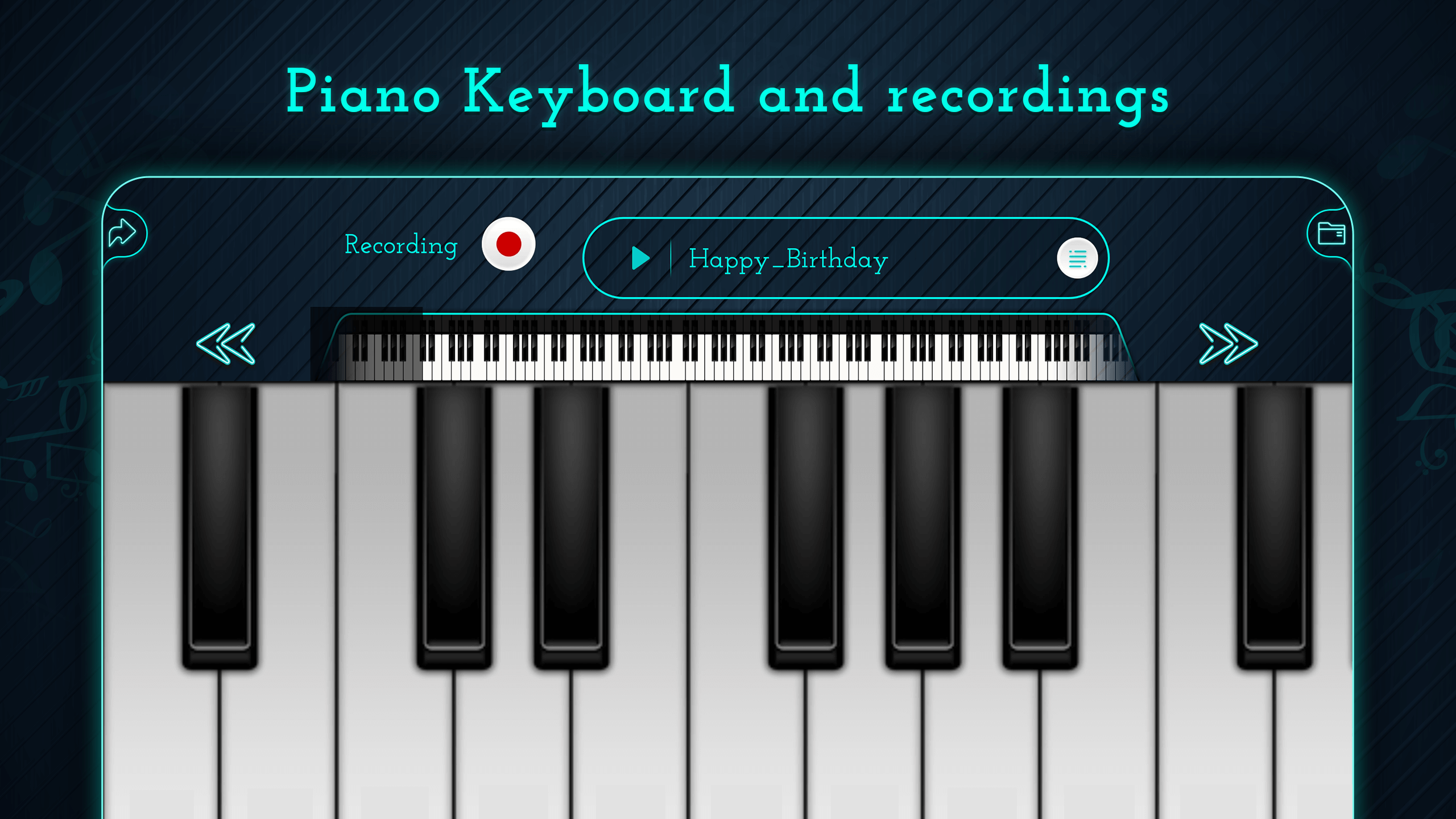 اسکرین شات 1 برنامه The Original Piano