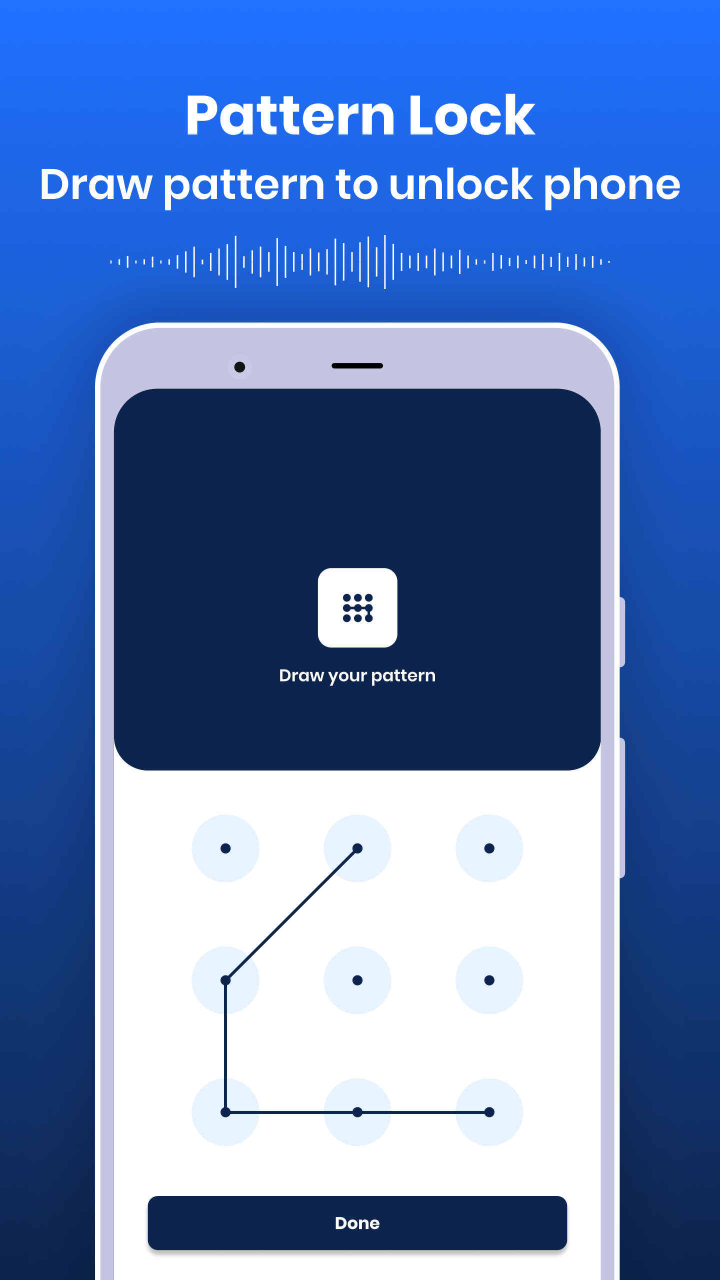 اسکرین شات 4 برنامه Voice Lock : Speak to Unlock