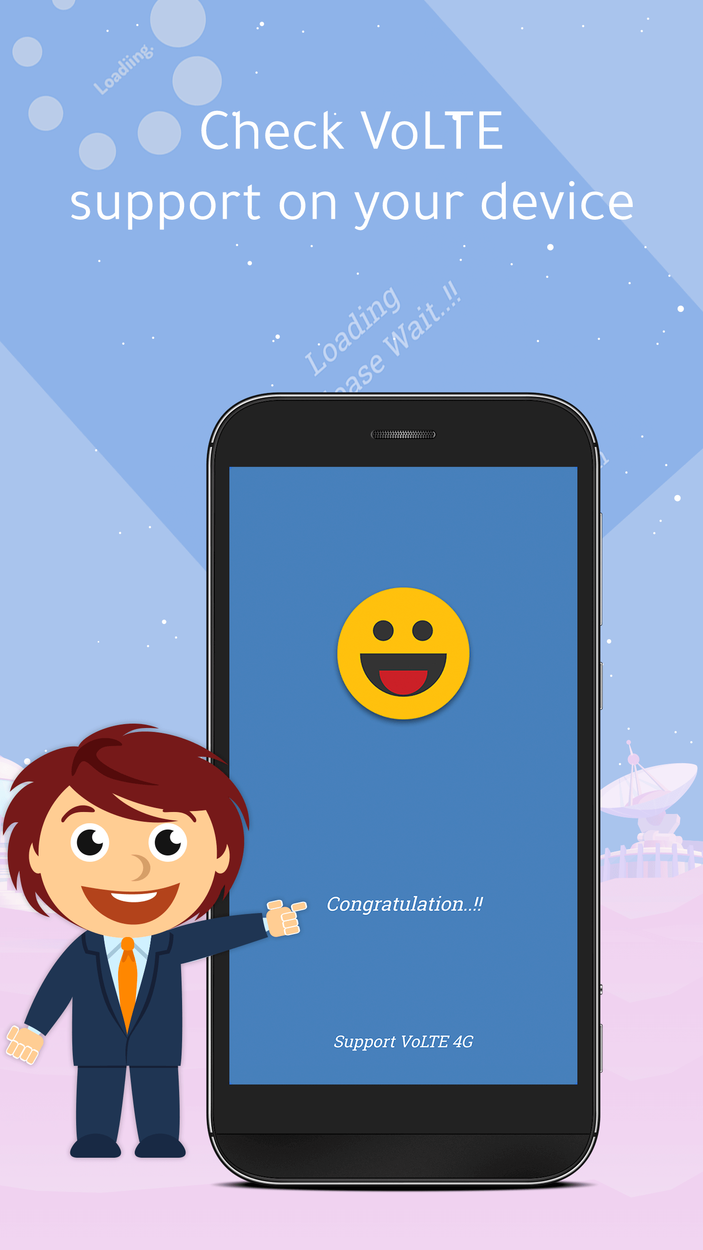 اسکرین شات 5 برنامه 5G / 4G Volte Testing