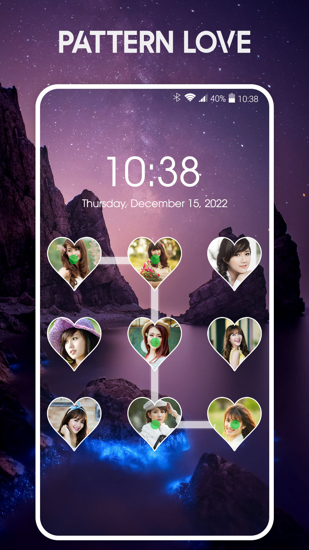 اسکرین شات 1 برنامه Lock screen