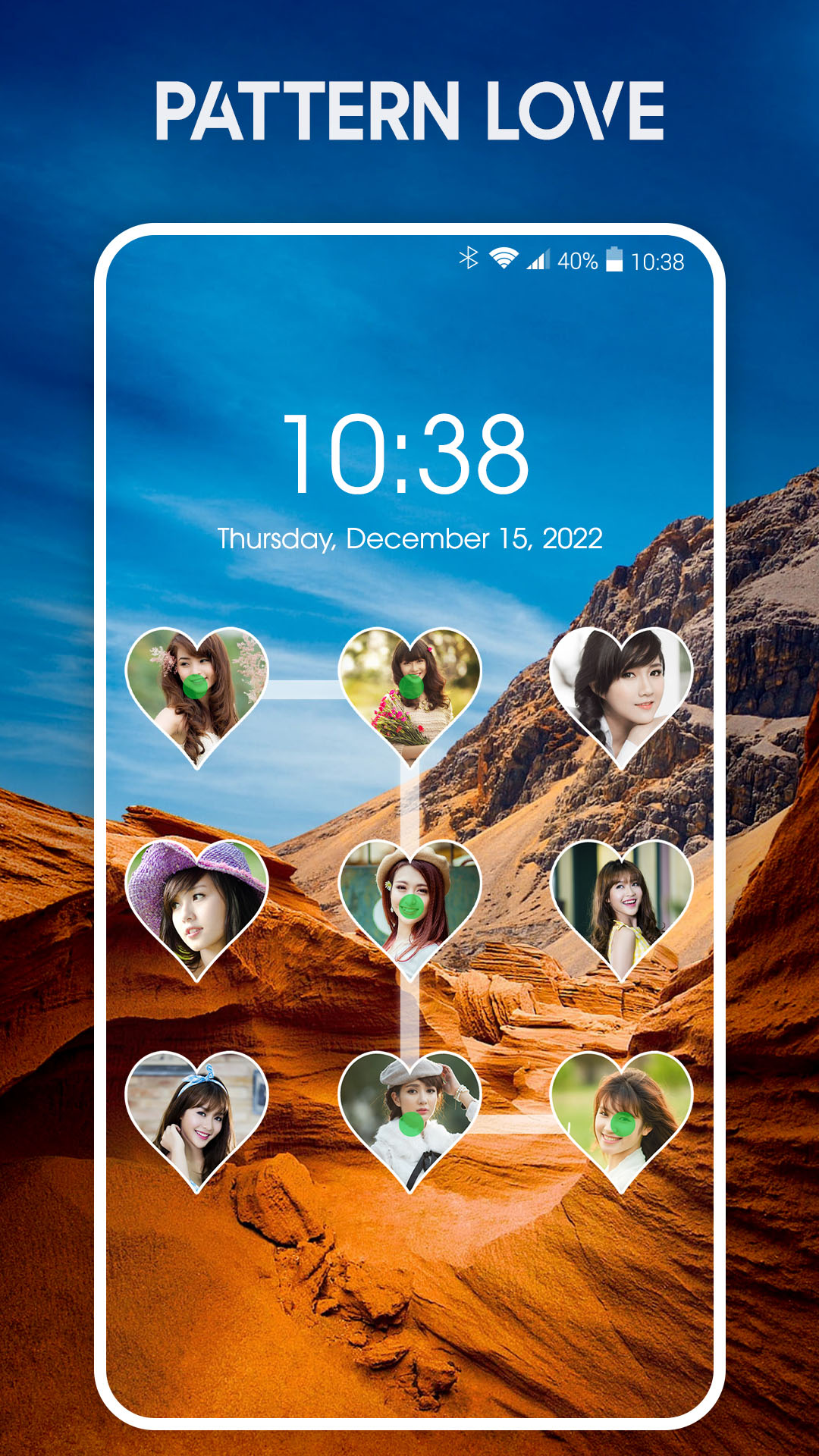 اسکرین شات 2 برنامه Lock screen