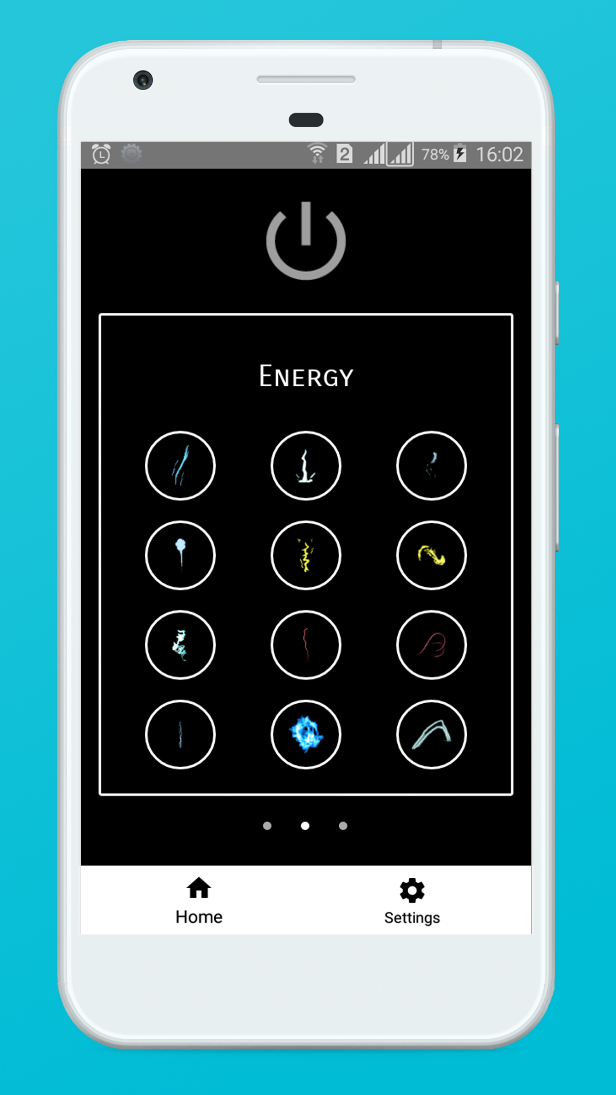 اسکرین شات 6 برنامه Battery Charging Animation Eff