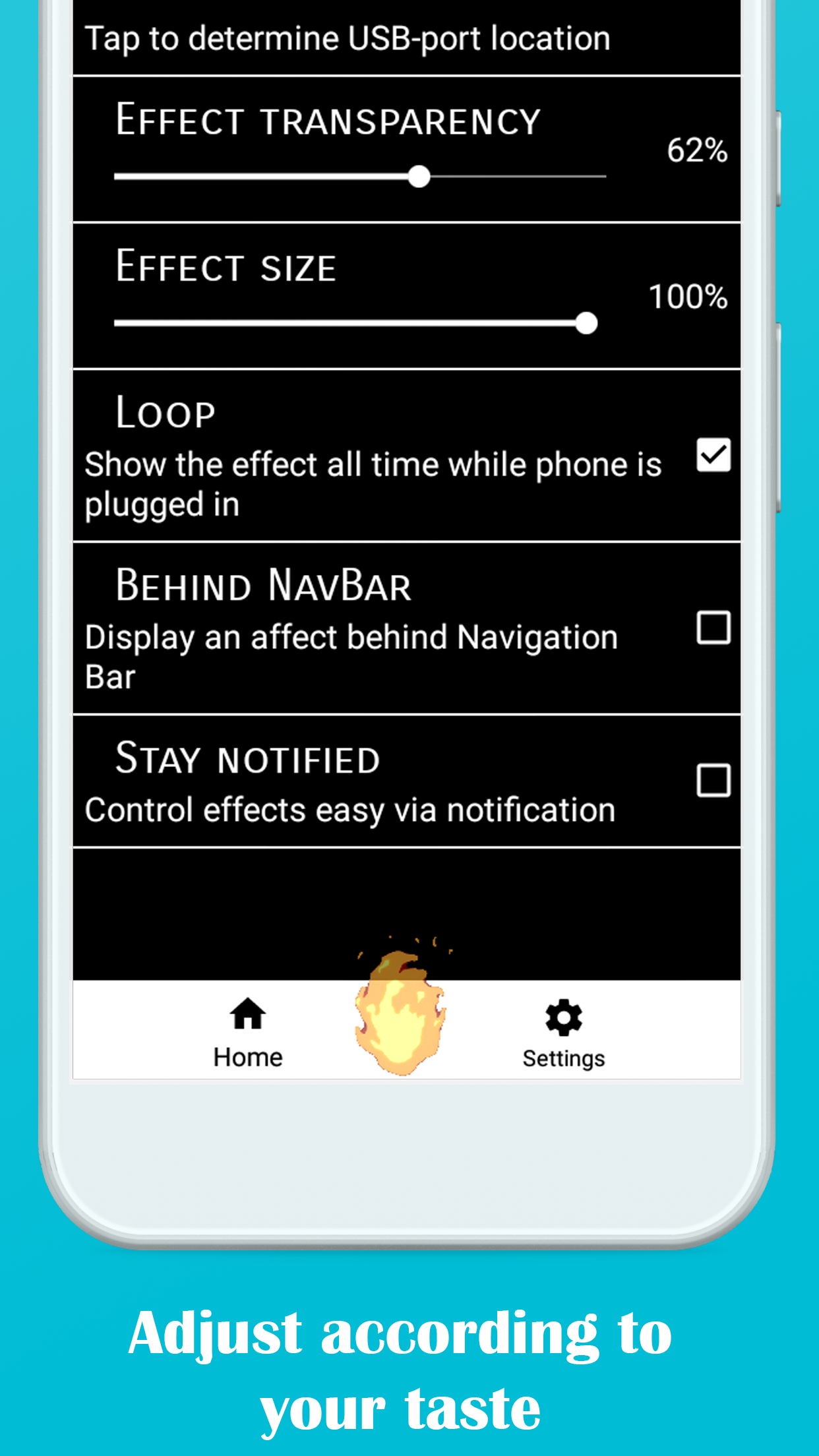 اسکرین شات 4 برنامه Battery Charging Animation Eff