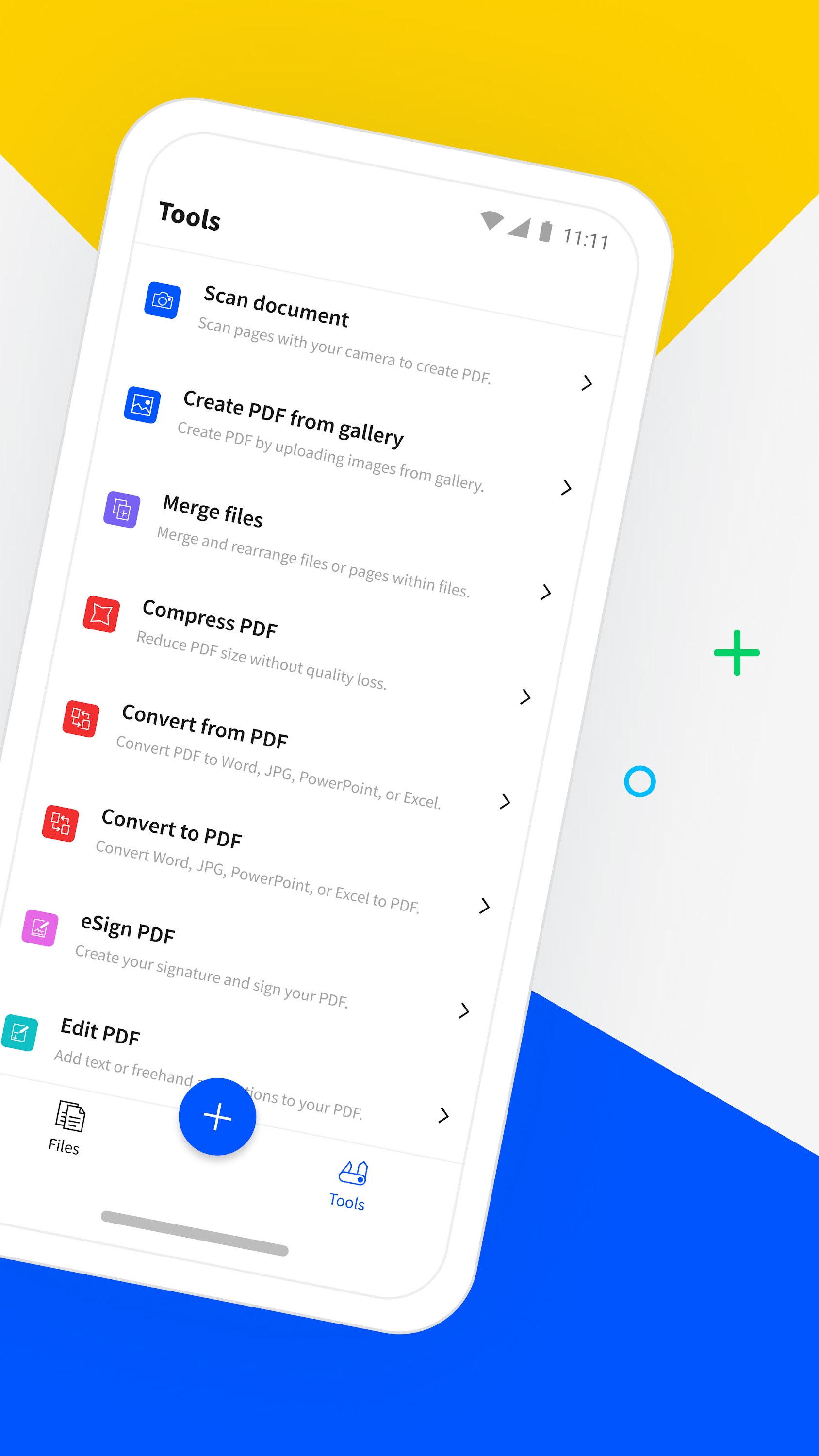 اسکرین شات 2 برنامه Smallpdf: PDF Scanner & Editor