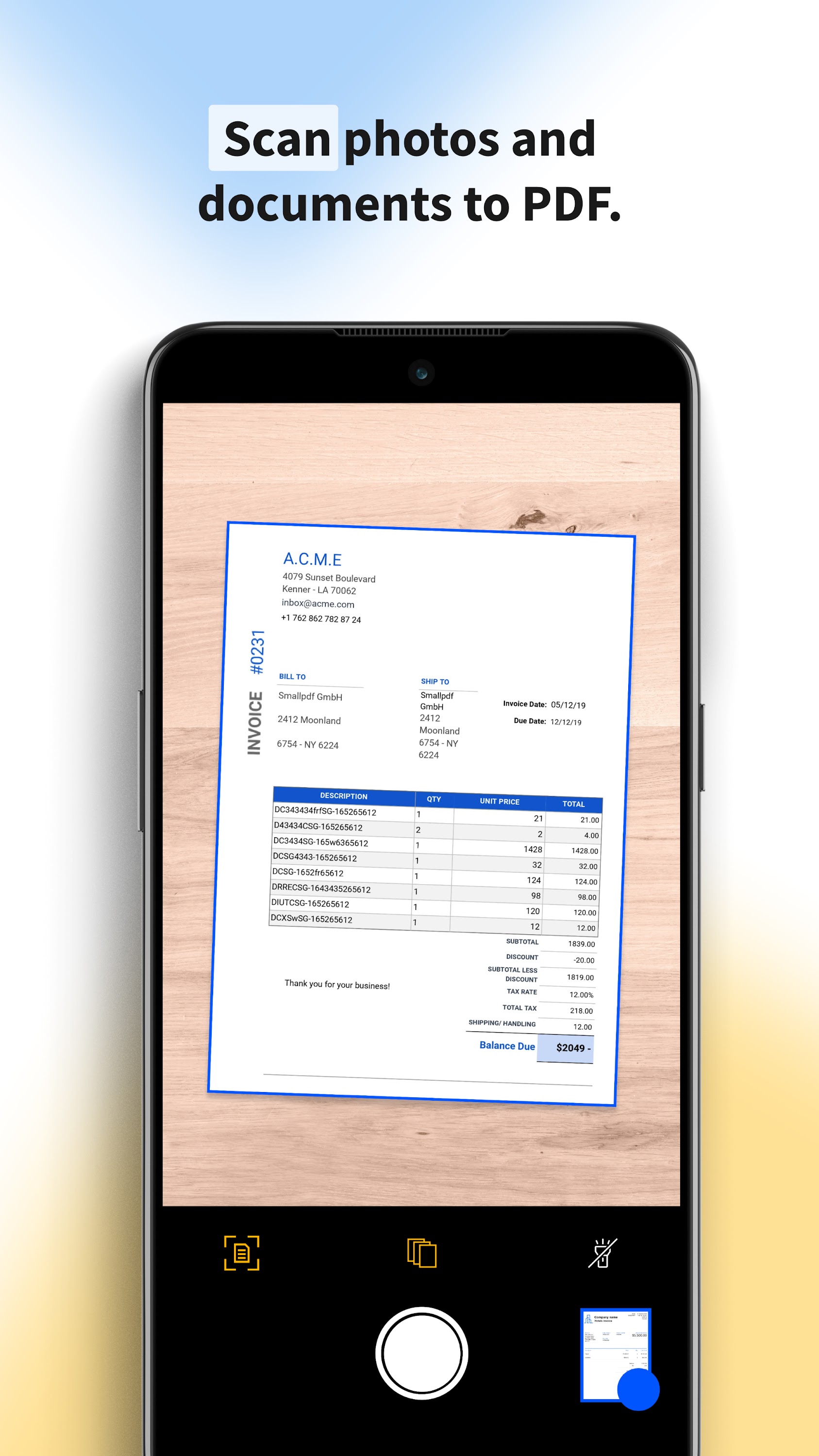 اسکرین شات 8 برنامه Smallpdf: All-In-One PDF App