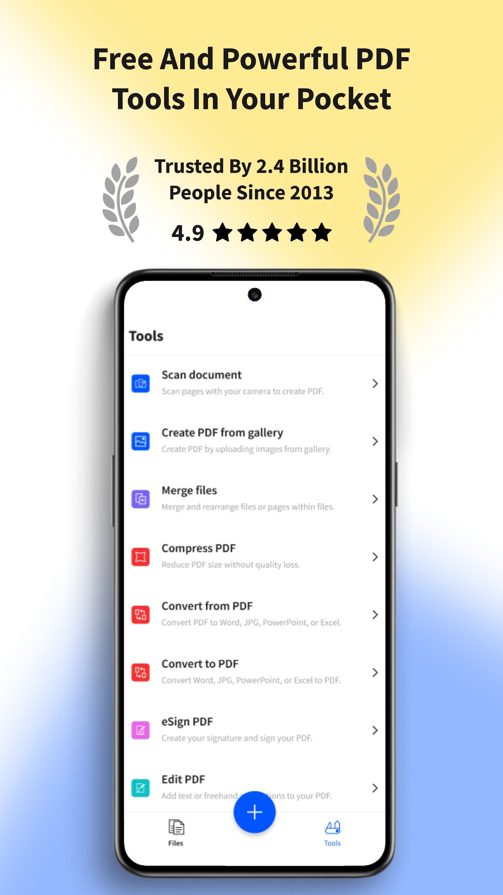 اسکرین شات 1 برنامه Smallpdf: All-In-One PDF App