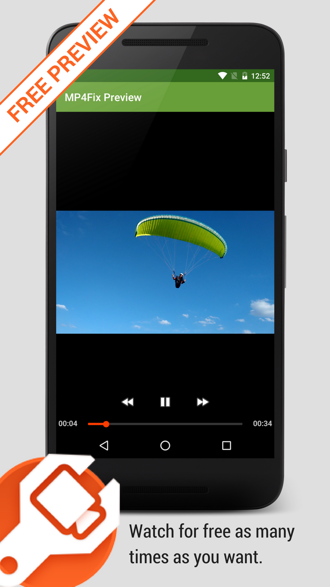 اسکرین شات 5 برنامه MP4Fix Video Repair Tool