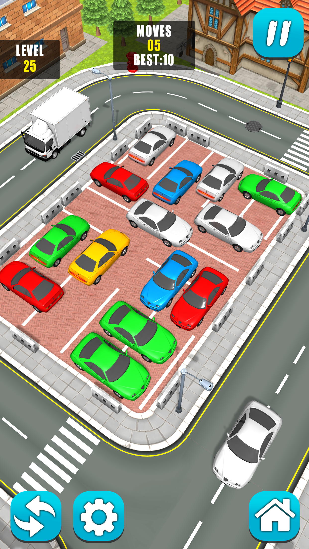 اسکرین شات 4 برنامه Parking Jam Games Car Parking