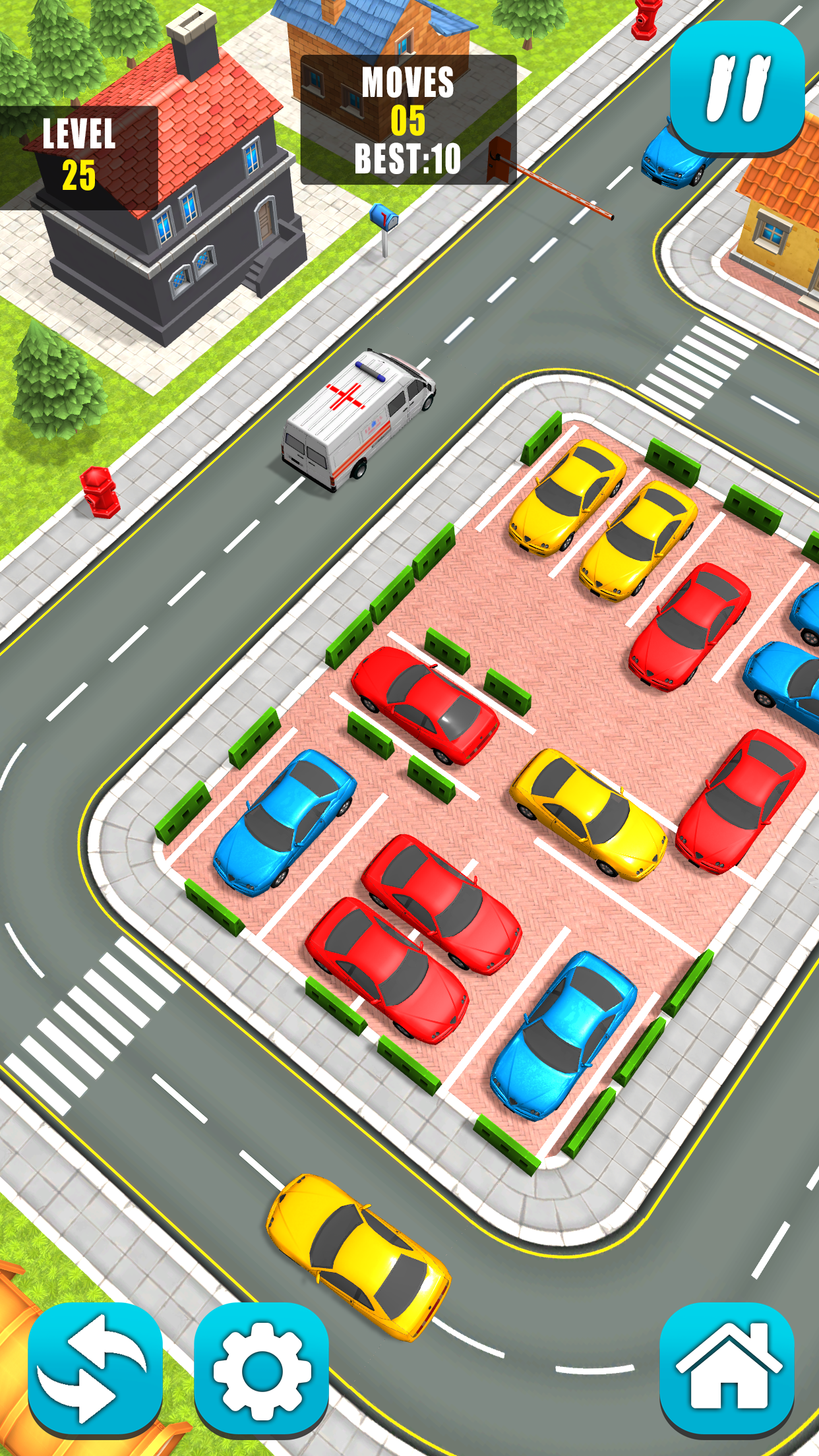 اسکرین شات 6 برنامه Parking Jam Games Car Parking