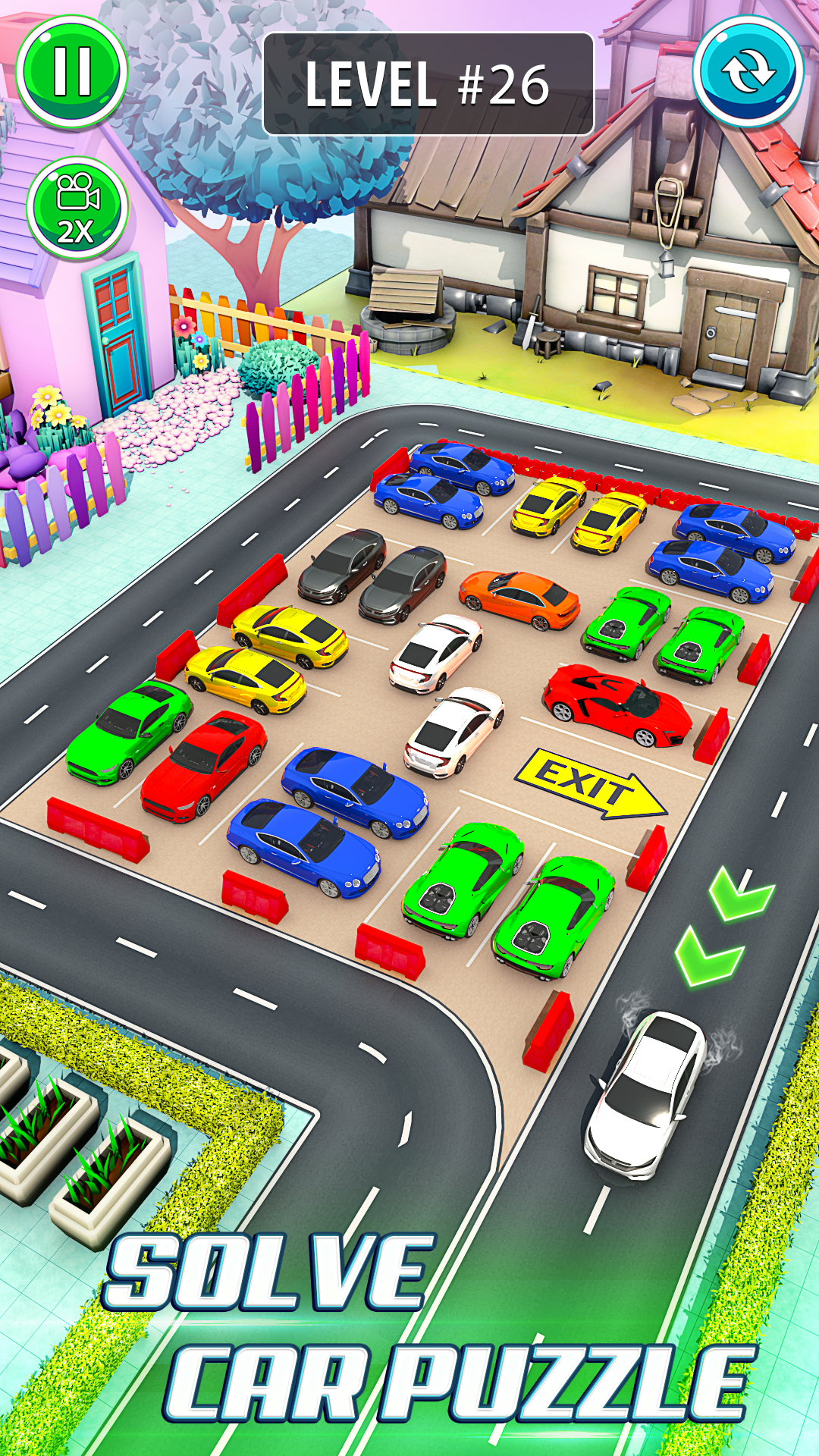 اسکرین شات 3 برنامه Parking Jam Games Car Parking