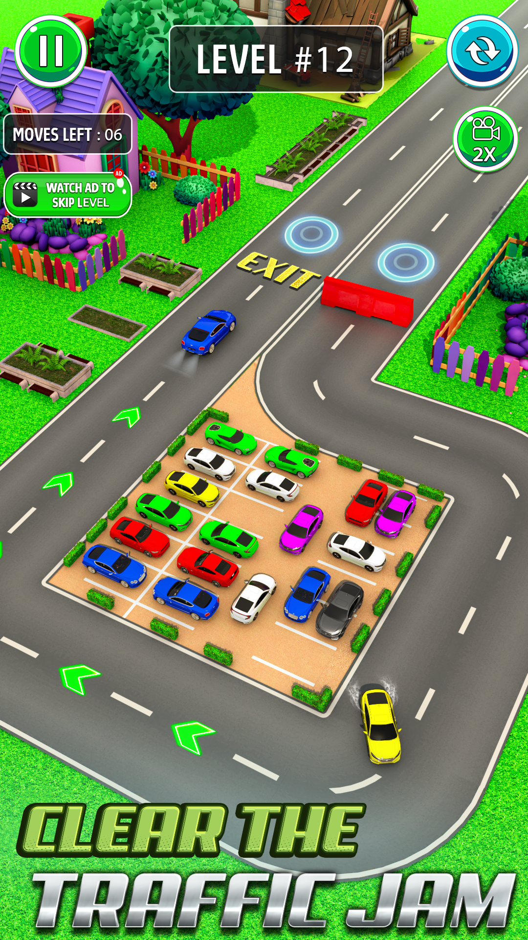 اسکرین شات 2 برنامه Parking Jam Games Car Parking