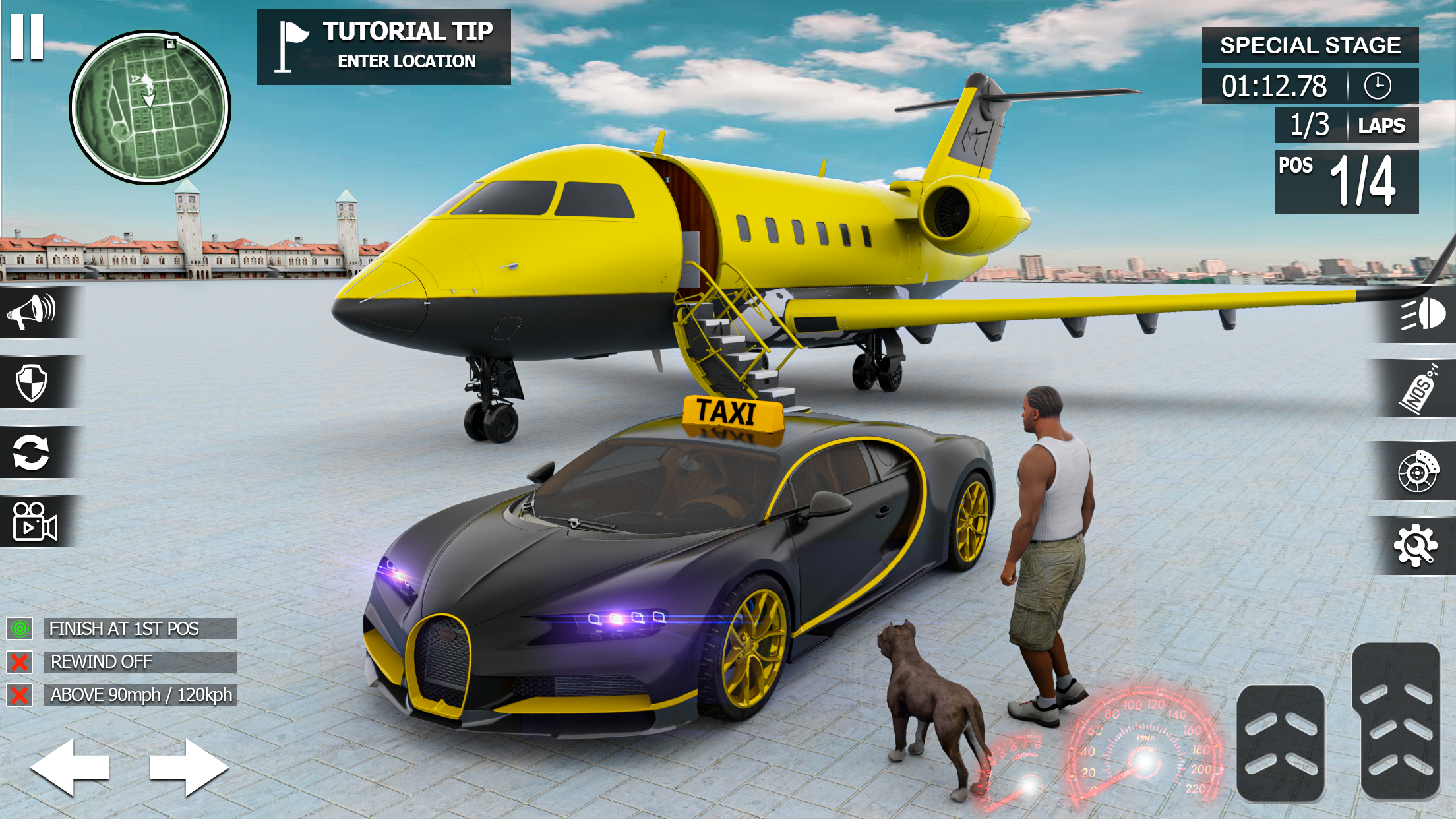 اسکرین شات 4 برنامه Cab Simulator Passenger Game