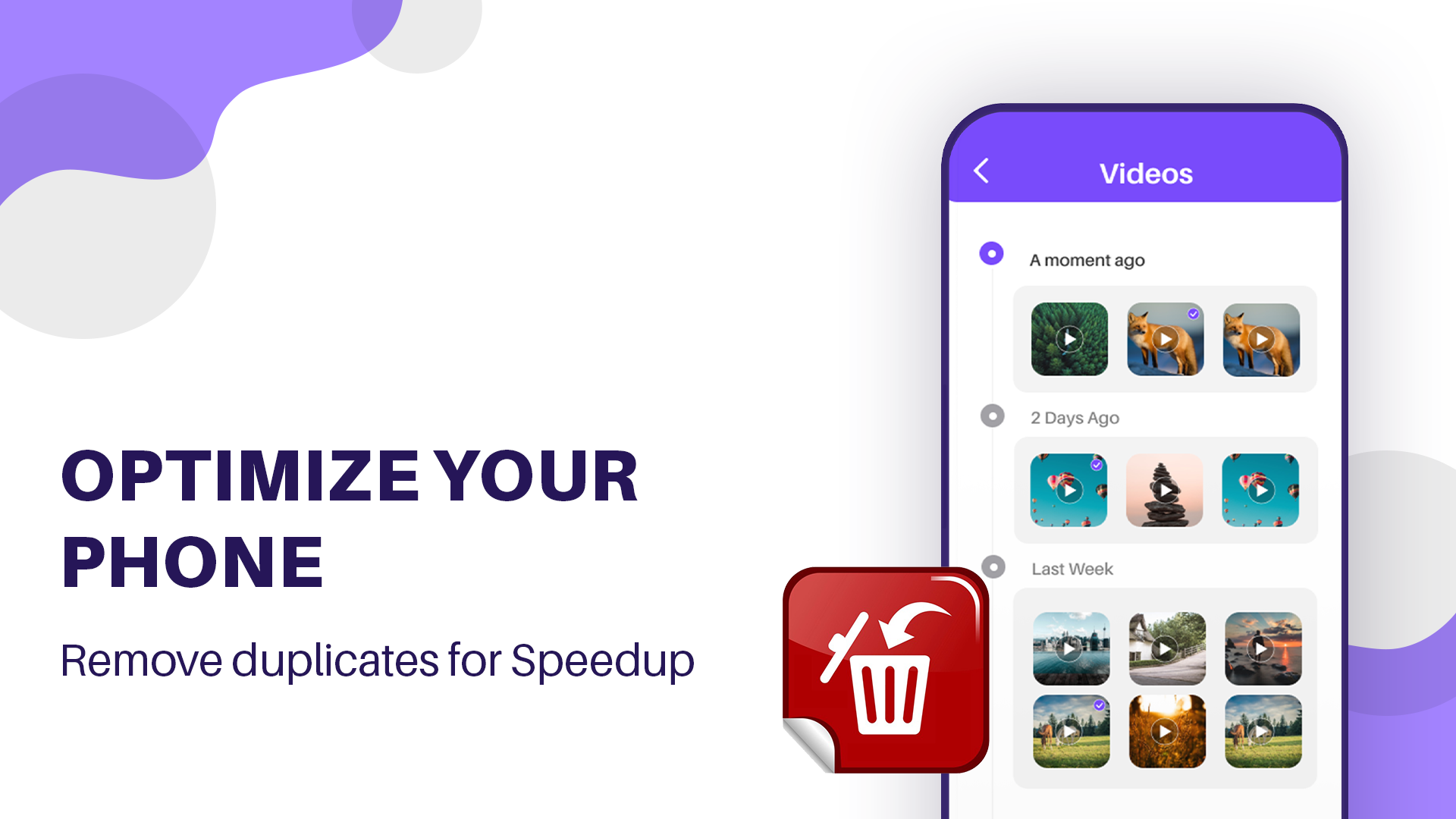 اسکرین شات 3 برنامه Duplicate Photos Cleaner App