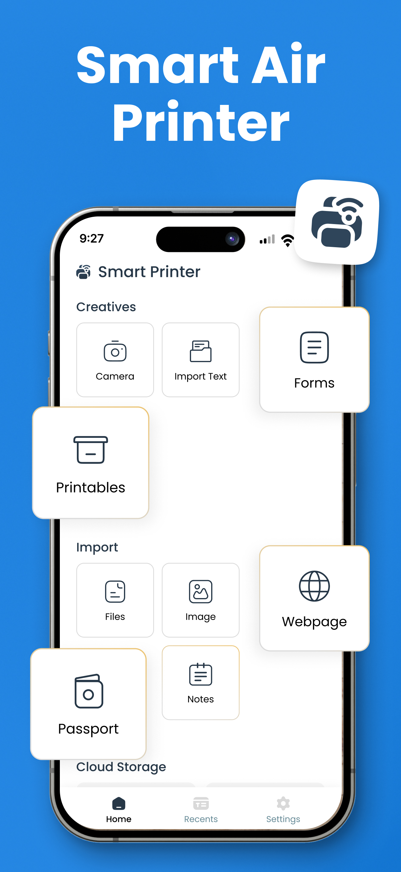 اسکرین شات 2 برنامه Smart Printer - Mobile Print